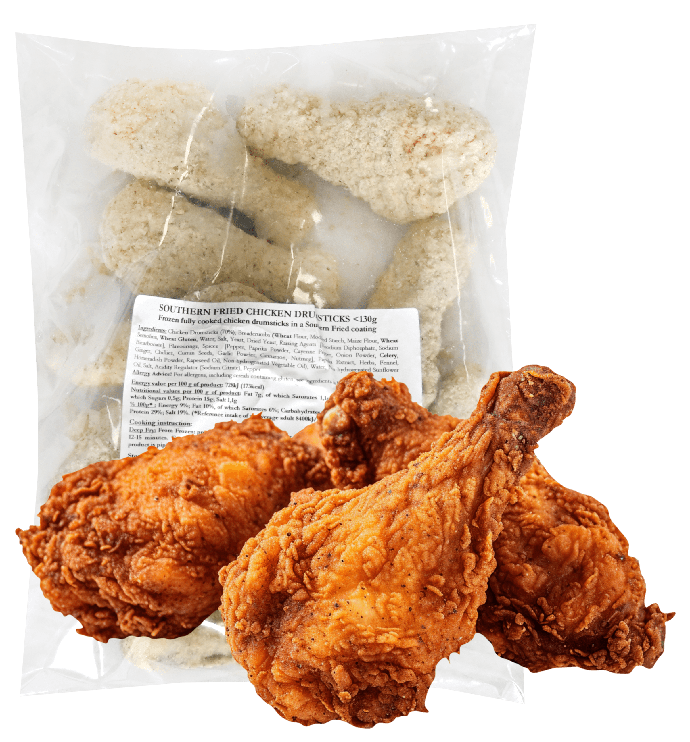 Southern Fried Chicken Drumsticks 1kg