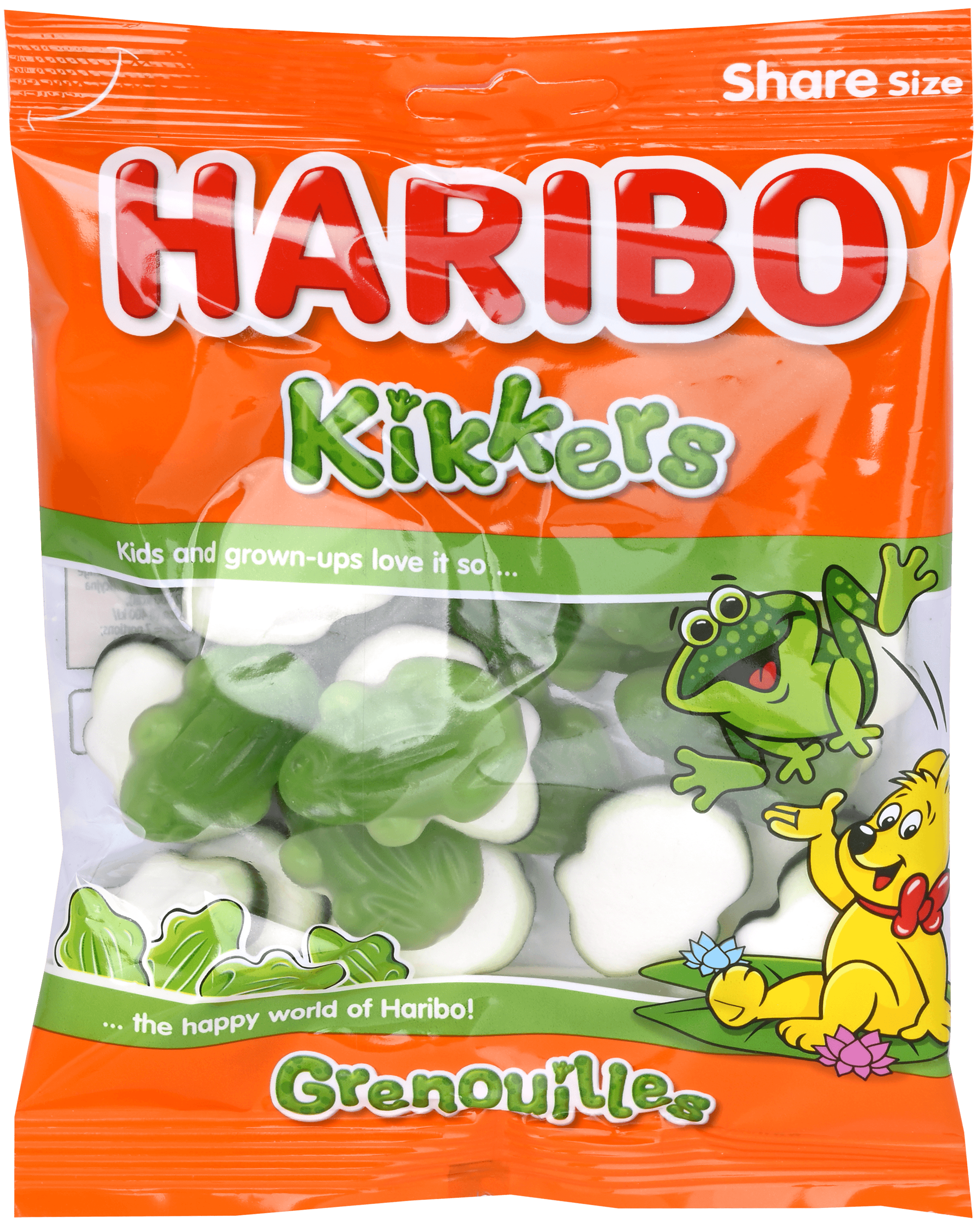 2 zakken Haribo Kikkers 185g