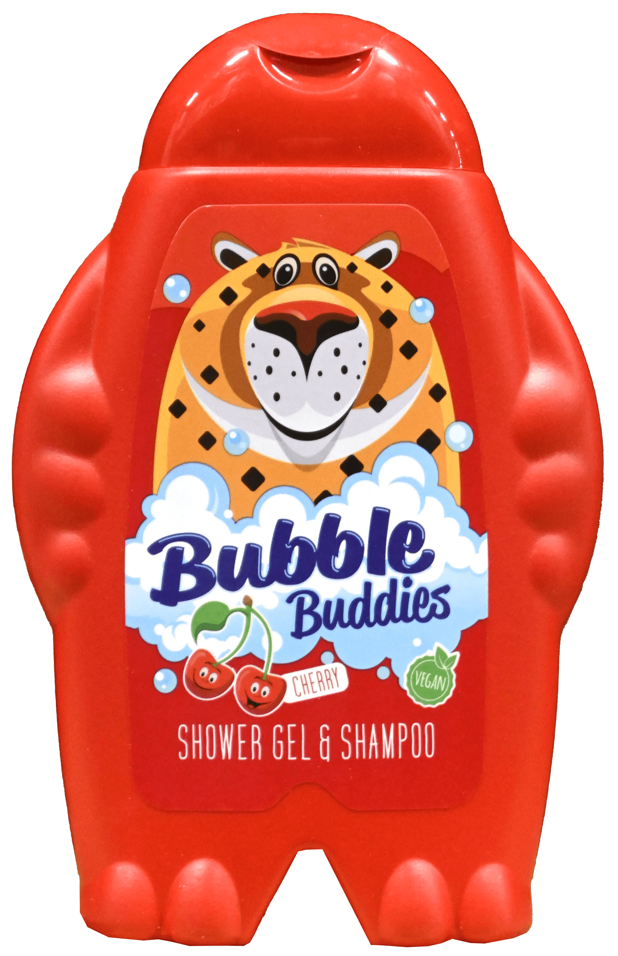 2 flessen Bubble Budies Douche 2in1 Cherry 300ml
