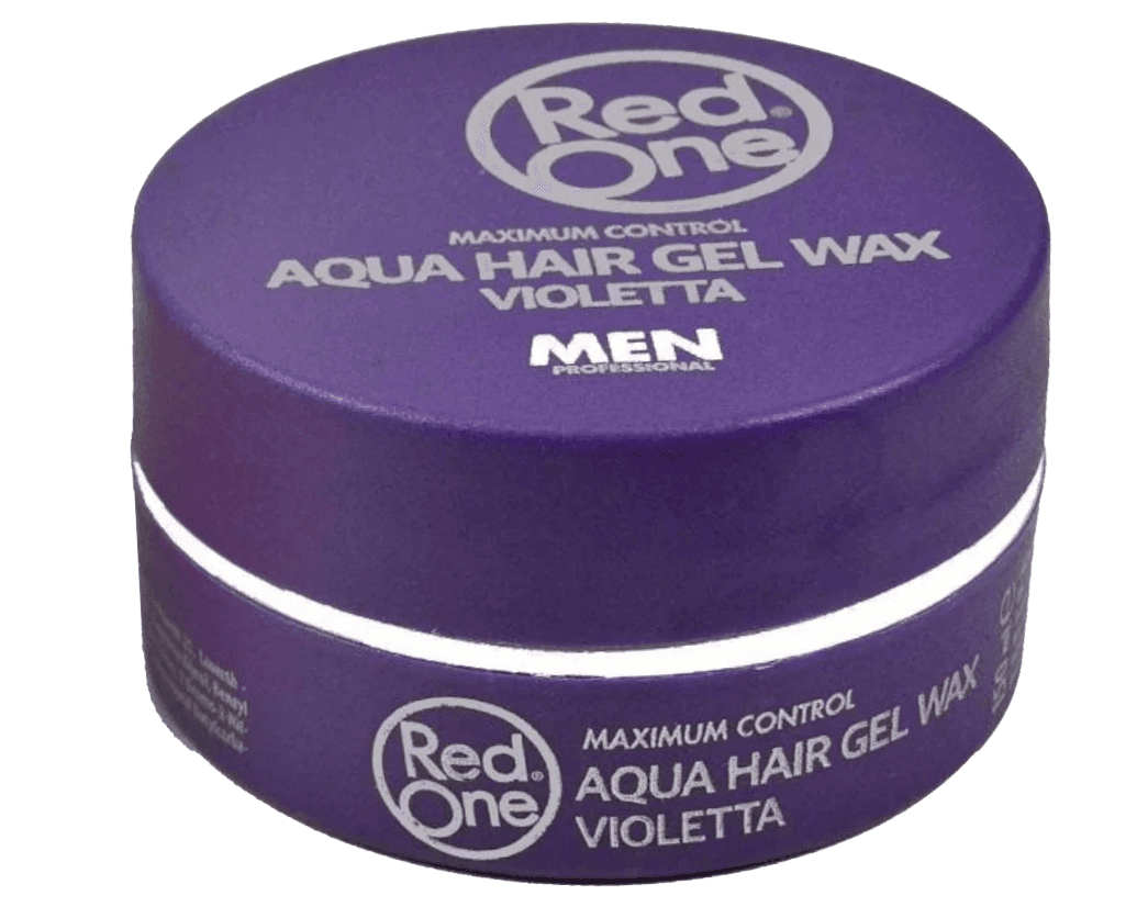 2 potten Red One Haarwax Violetta Aqua 150ml