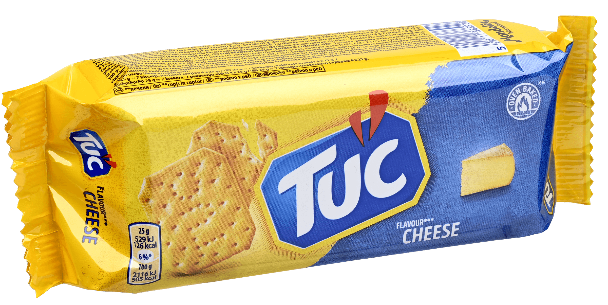 4 pakken Tuc Cheese 100g