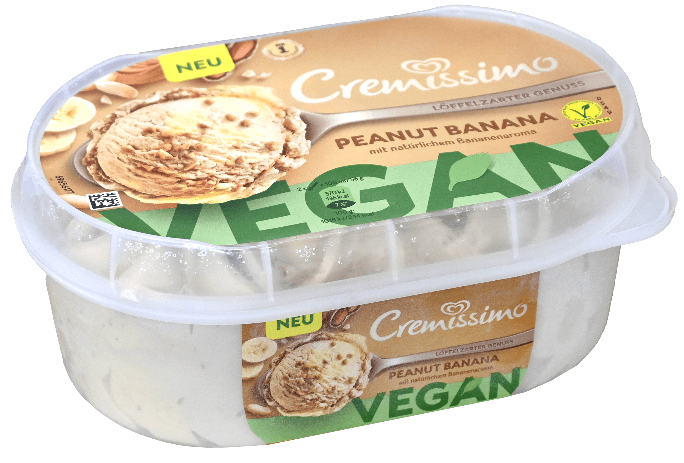 OLA Cremissimo Peanut Banana Vegan IJs 850ml