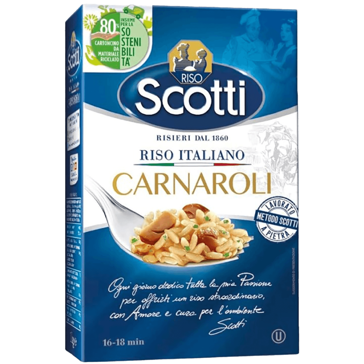 Riso Scotti Risotto Rijst Carnaroli 1kg