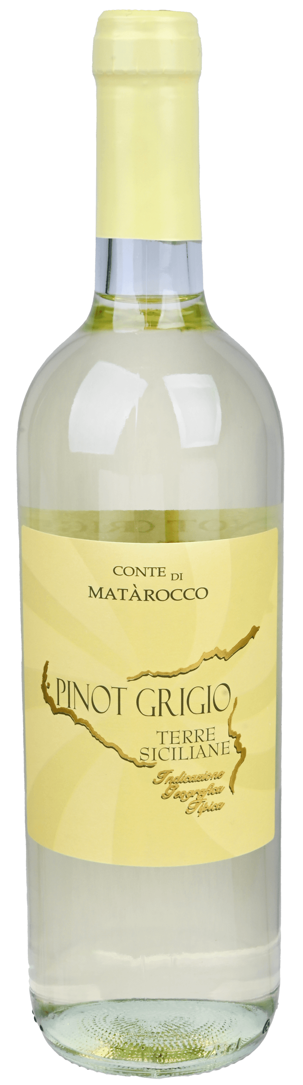 Fles Pinot Grigio IGT Terre Siciliane droog 0,75 l