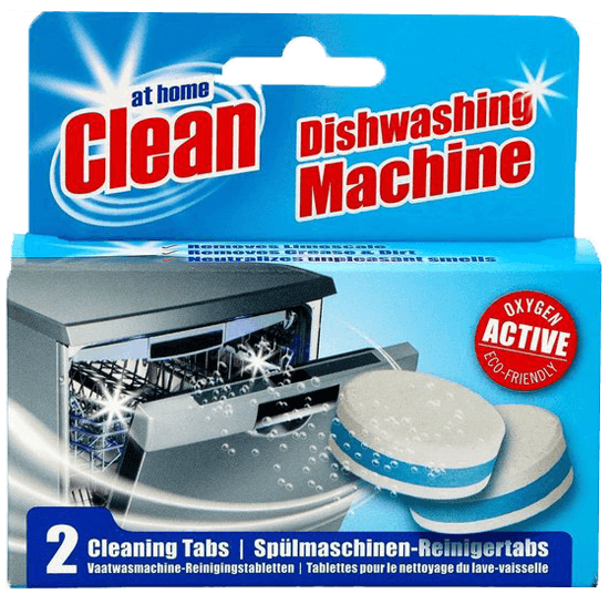 AT HOME Clean Vaatwasser Reiniger 2x40g