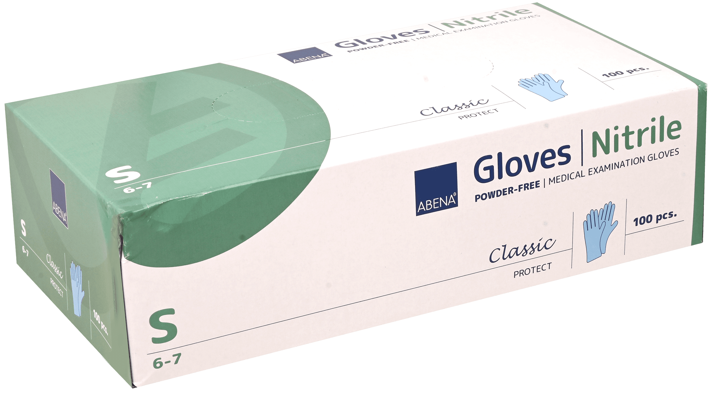 Classic Handschoen Nitril Blauw S 100st