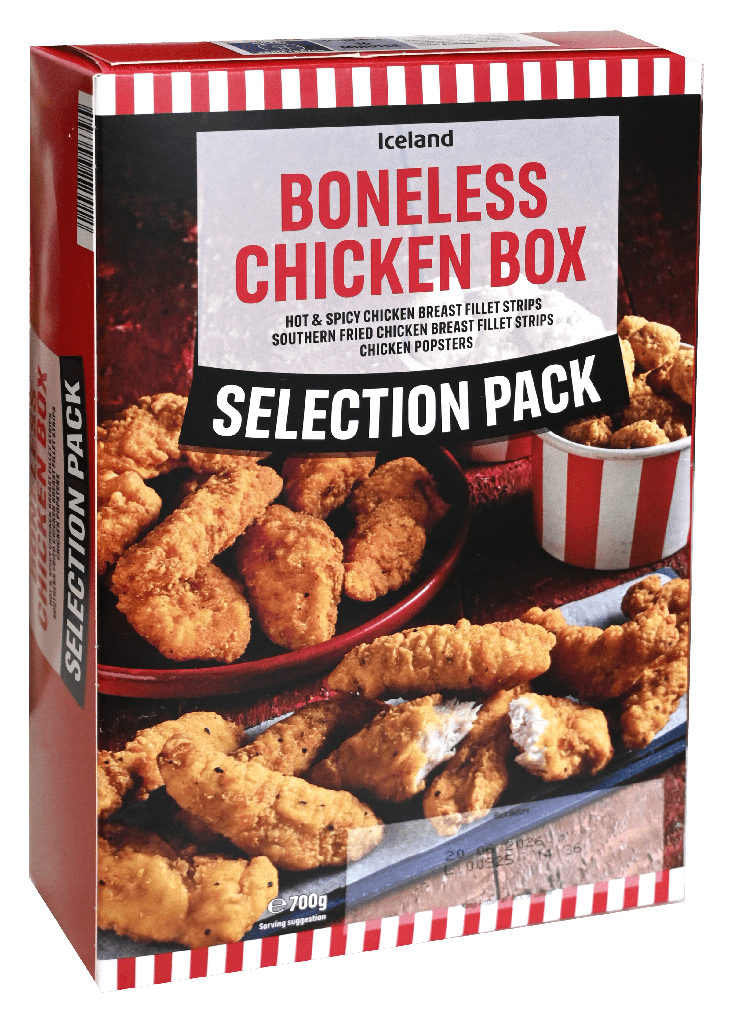 Boneless Chicken Box Selection Pack 700g