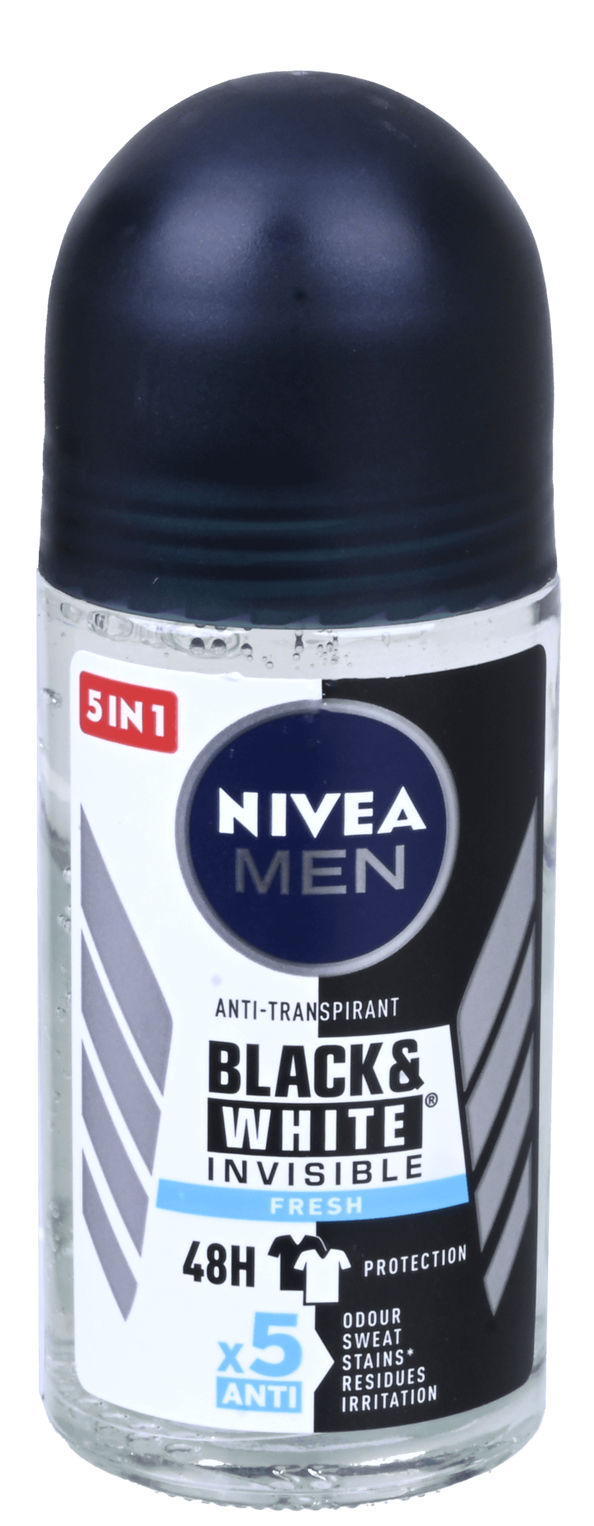 2 rollers Nivea Deo Roll-On Men B&W Invisible Fresh 50ml