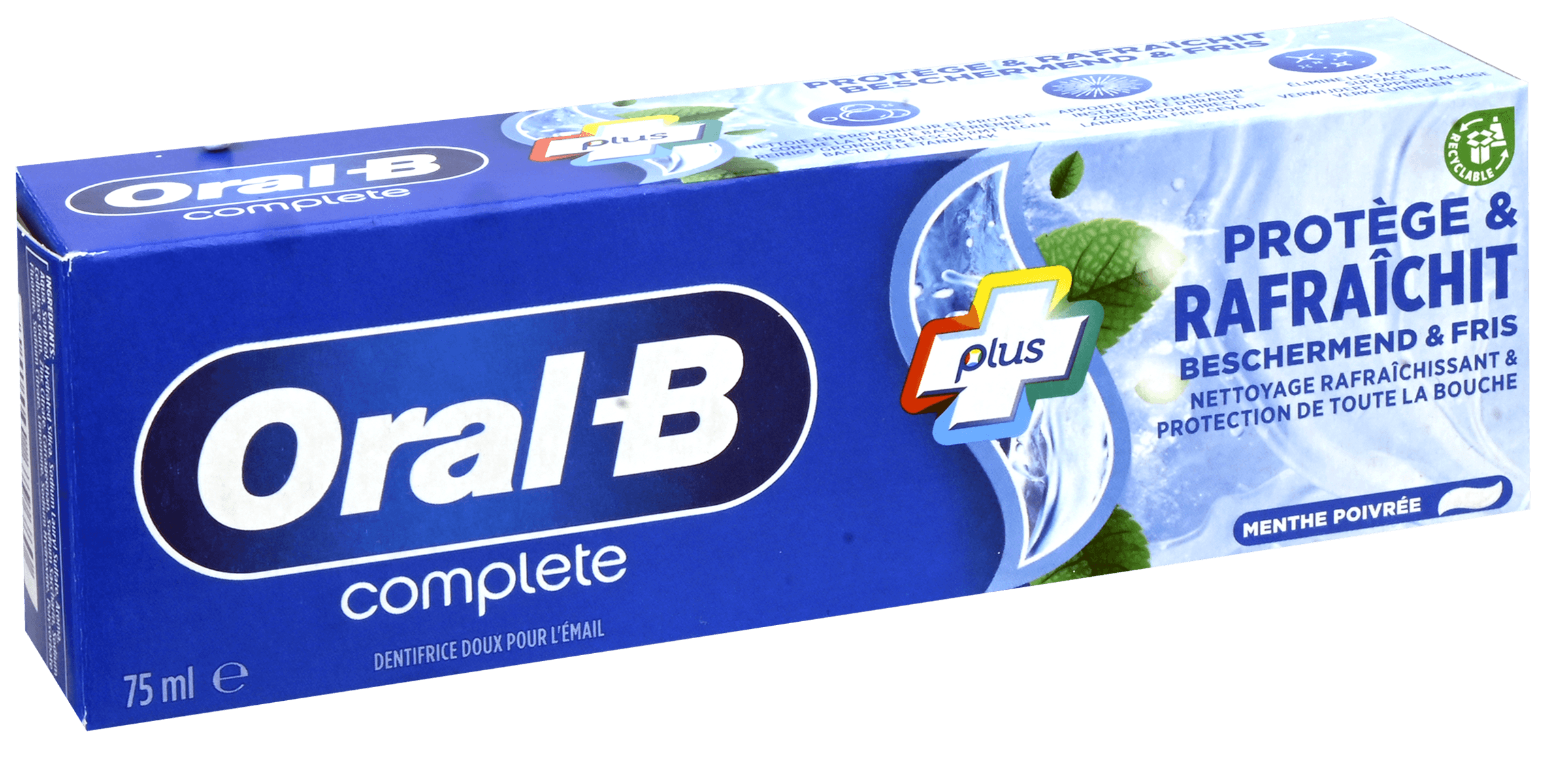 2 tubes Oral-B Tandpasta Complete Caries Protection 75ml