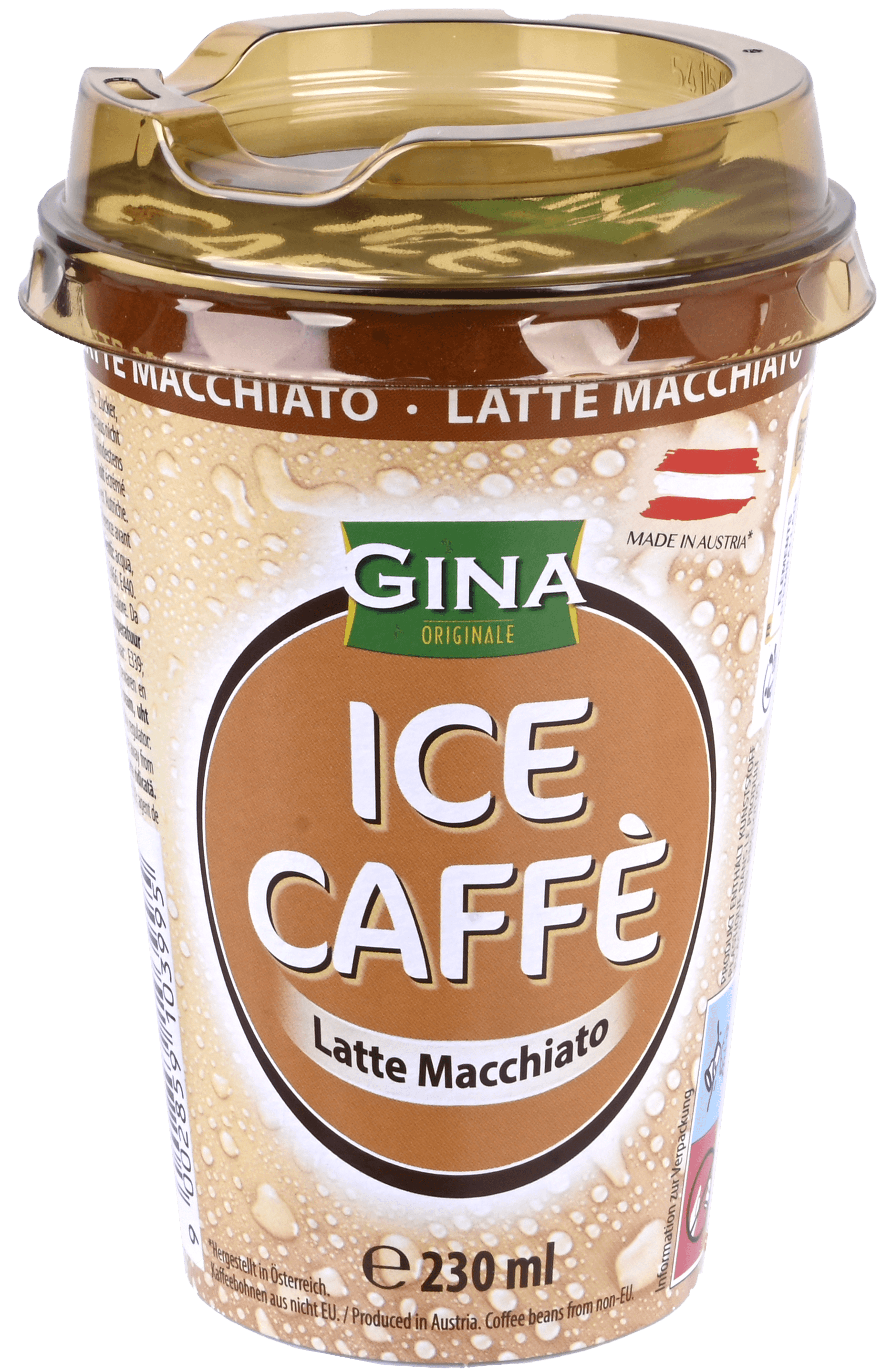 2 bekers IJskoffie Latte Macchiato 230ml