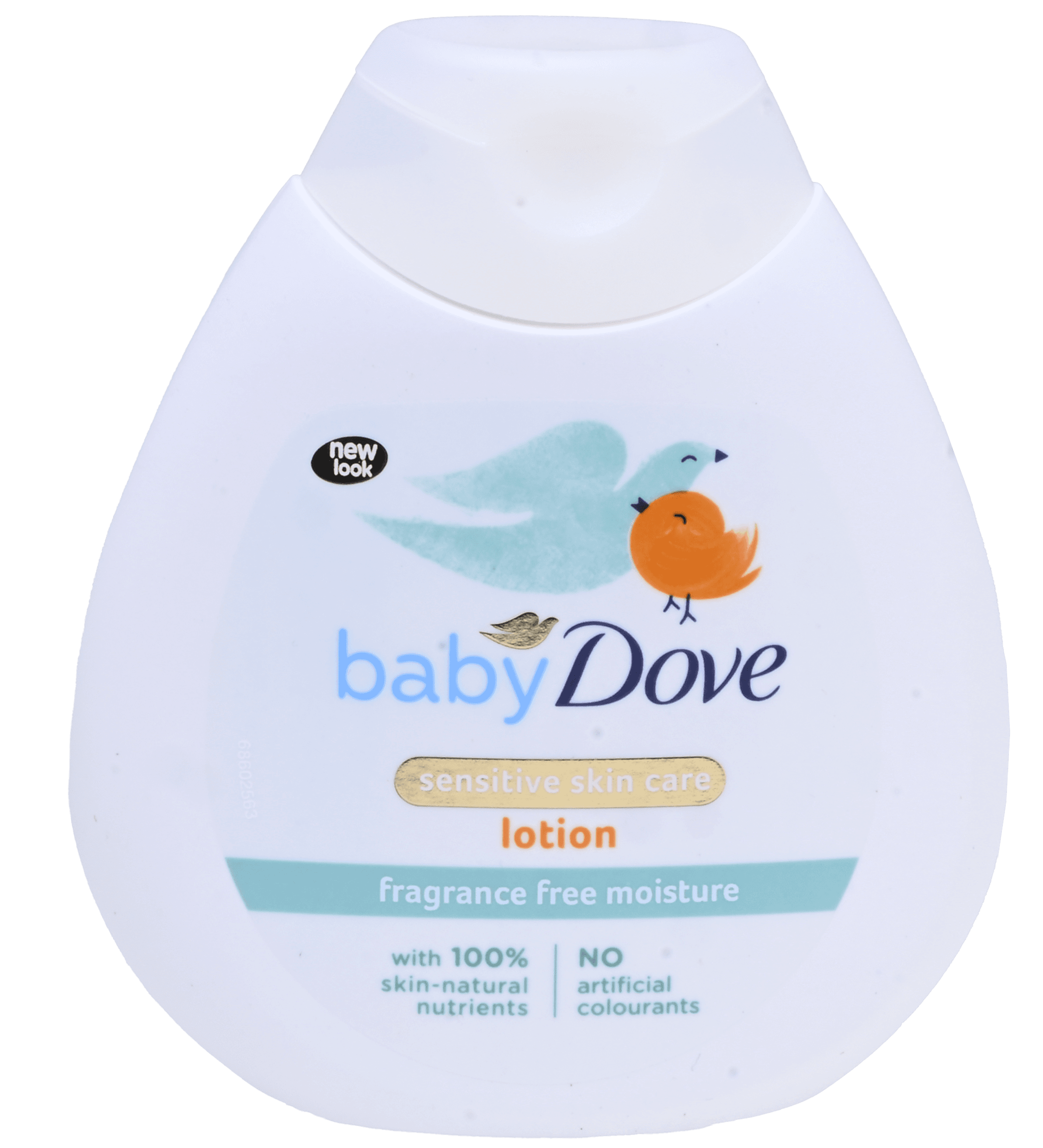 2 flessen Dove Baby Lotion Sensitive Fragrance Free 200ml