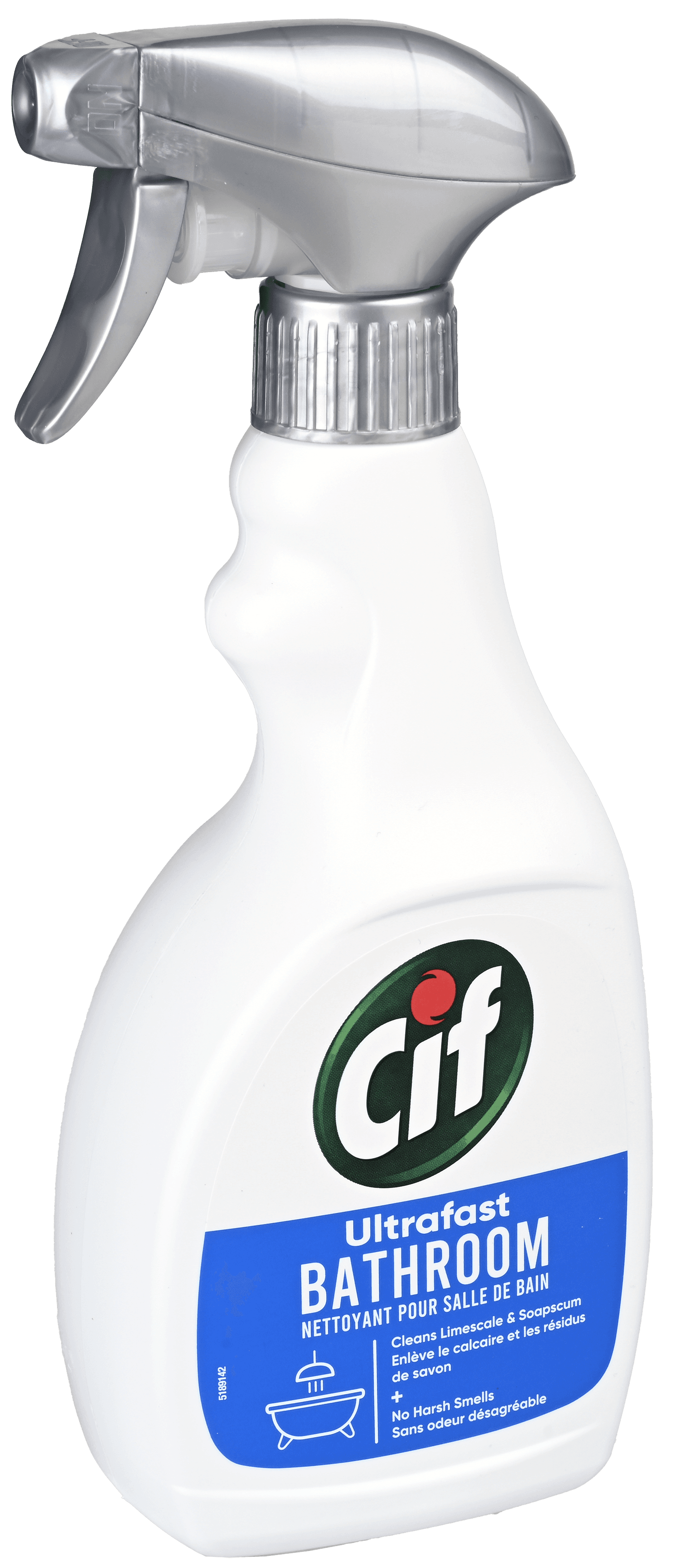 2 flessen Cif Badkamer Spray Ultrasnel 500ml