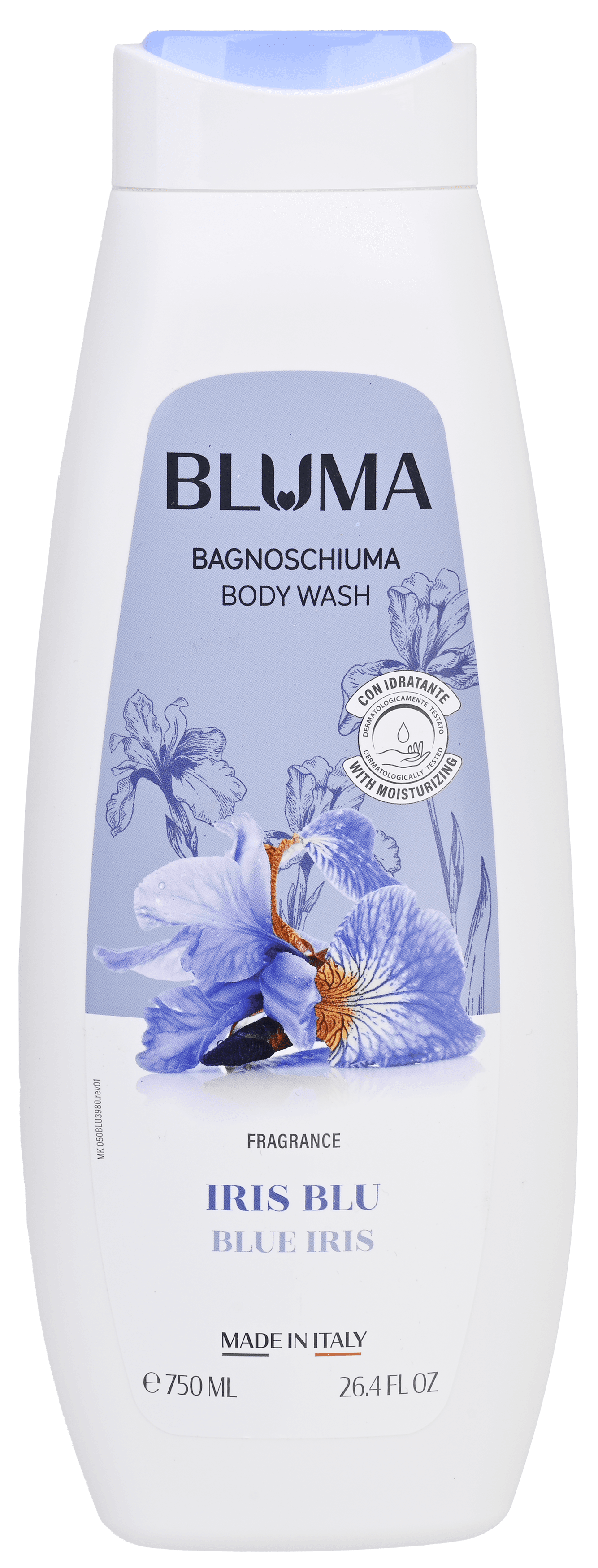 2 flessen Bluma Douche Blue Iris 750ml
