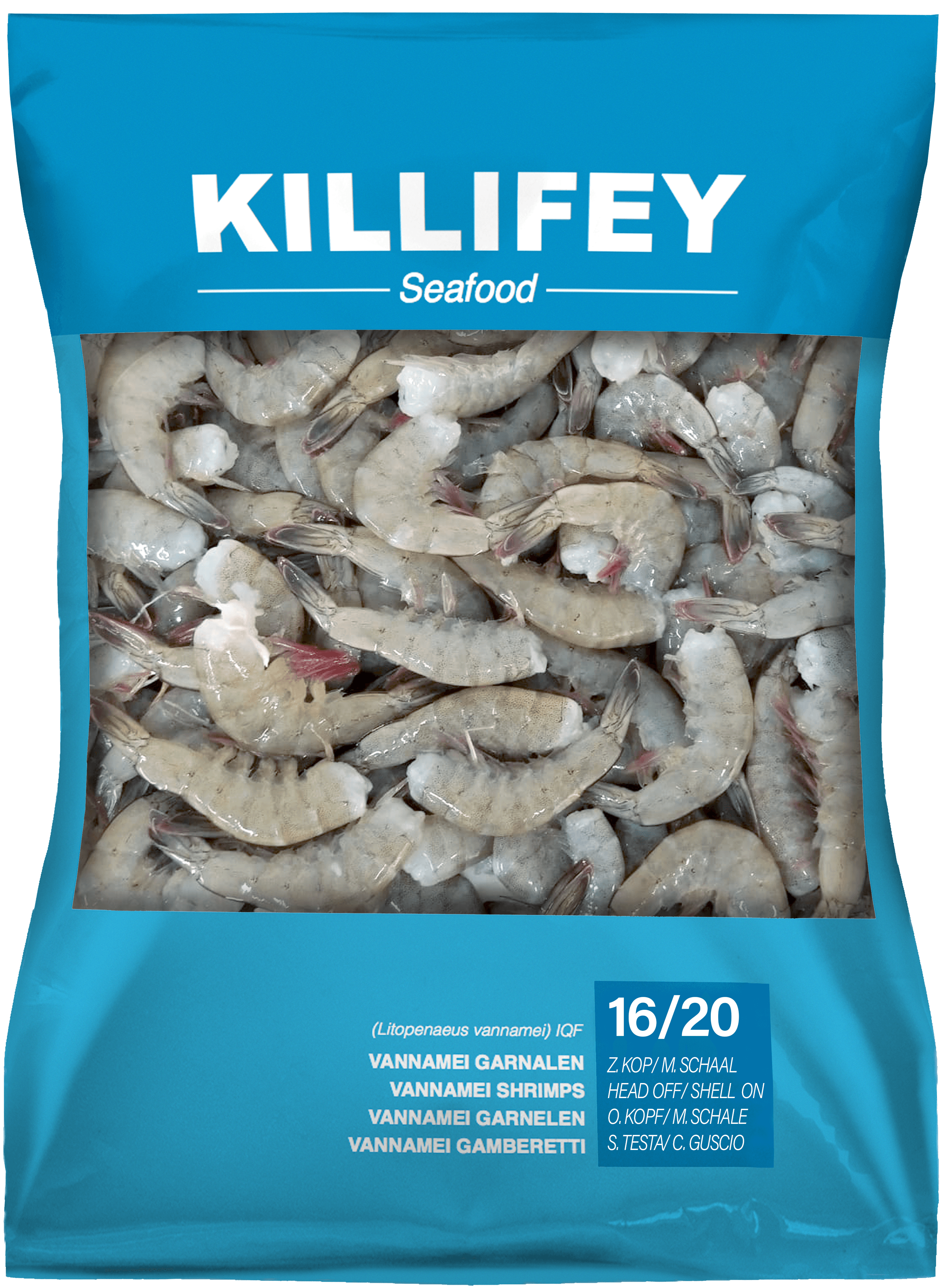 Vannamei Garnalen 16/20 1kg