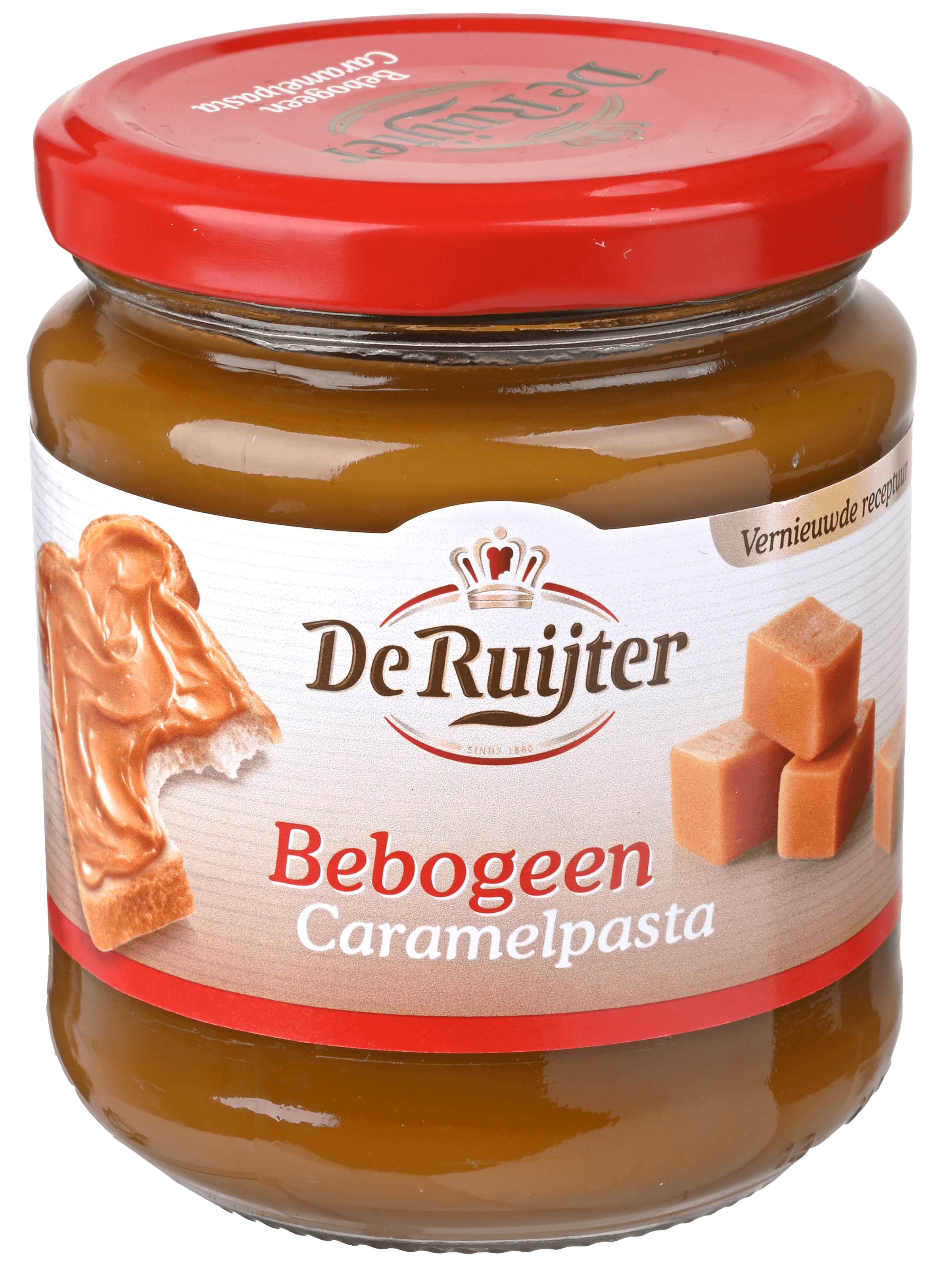 2 potten De Ruijter Bebogeen Caramelpasta 360g