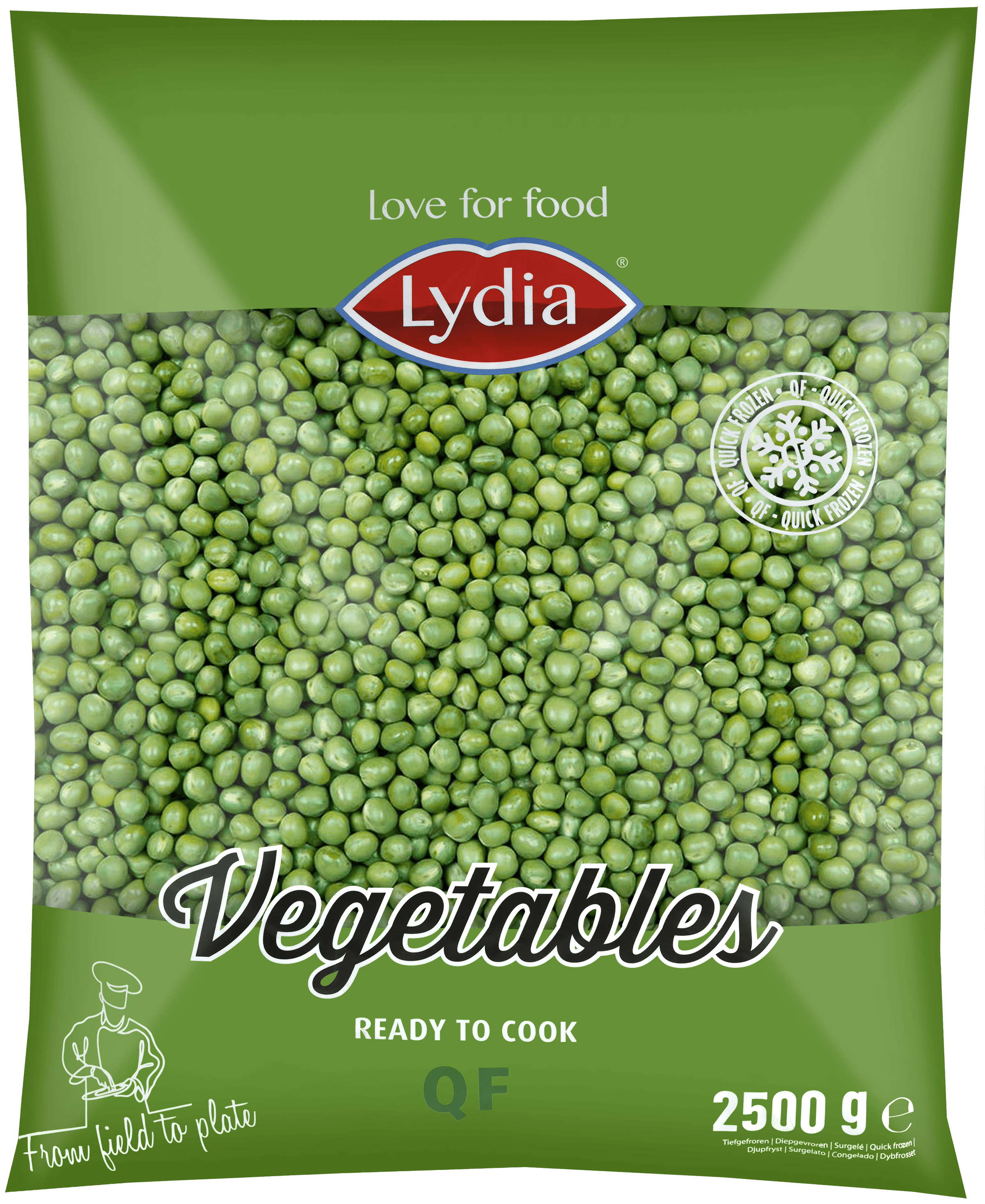 Lydia Erwten Middelfijn 2,5kg