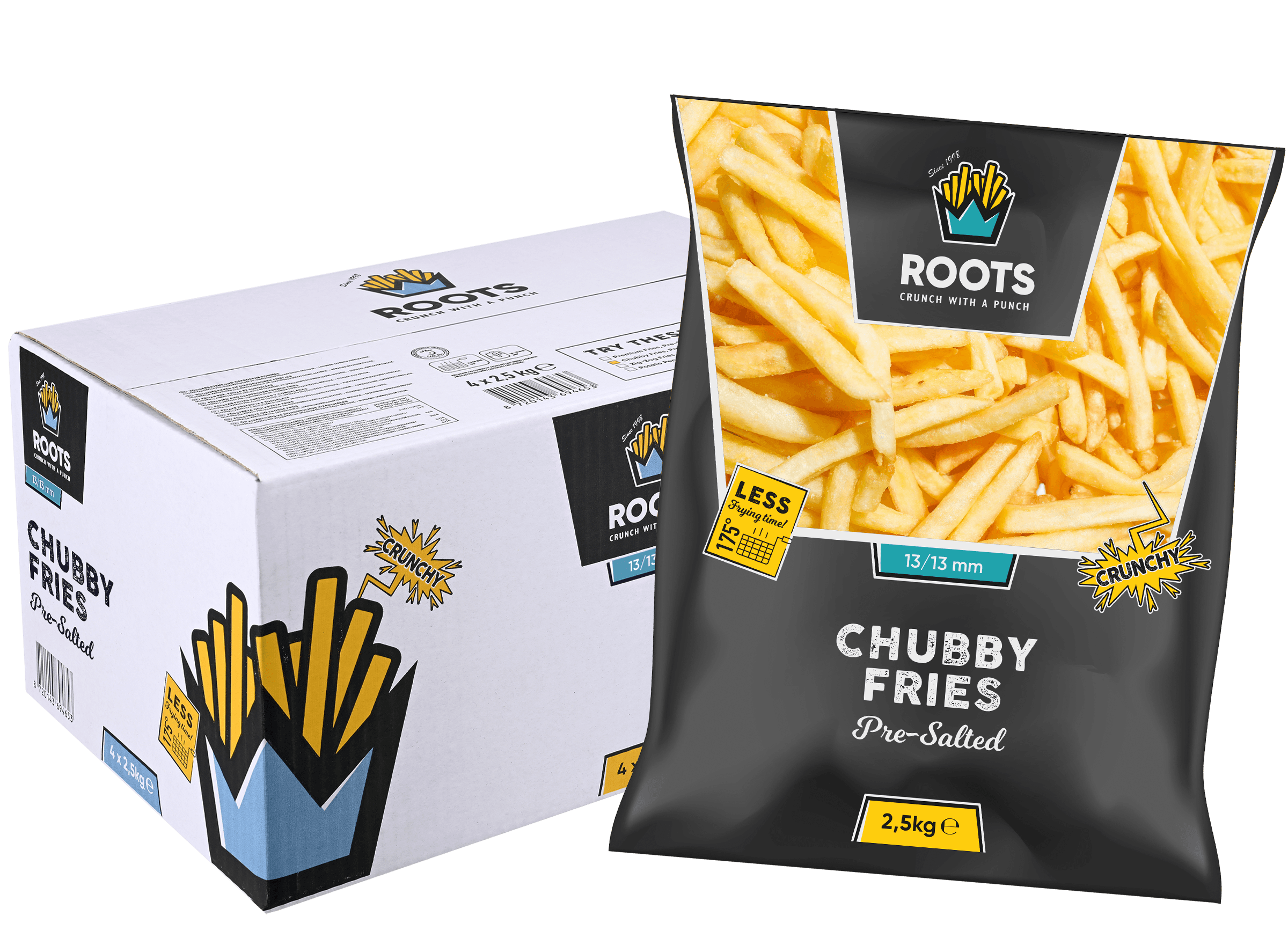Roots Chubby Fries 13x13mm 2,5kg thumbnail 3