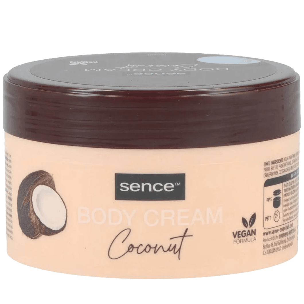 2 potten Sence Body Cream Coconut 200ml
