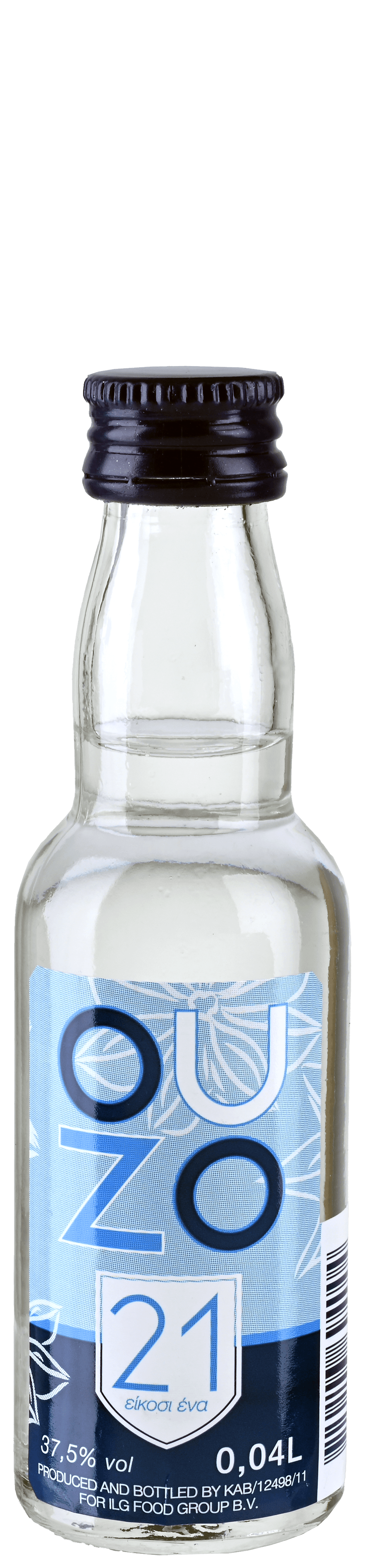 OUZO21 Mini-Ouzo 37,5% Vol. 0,04L