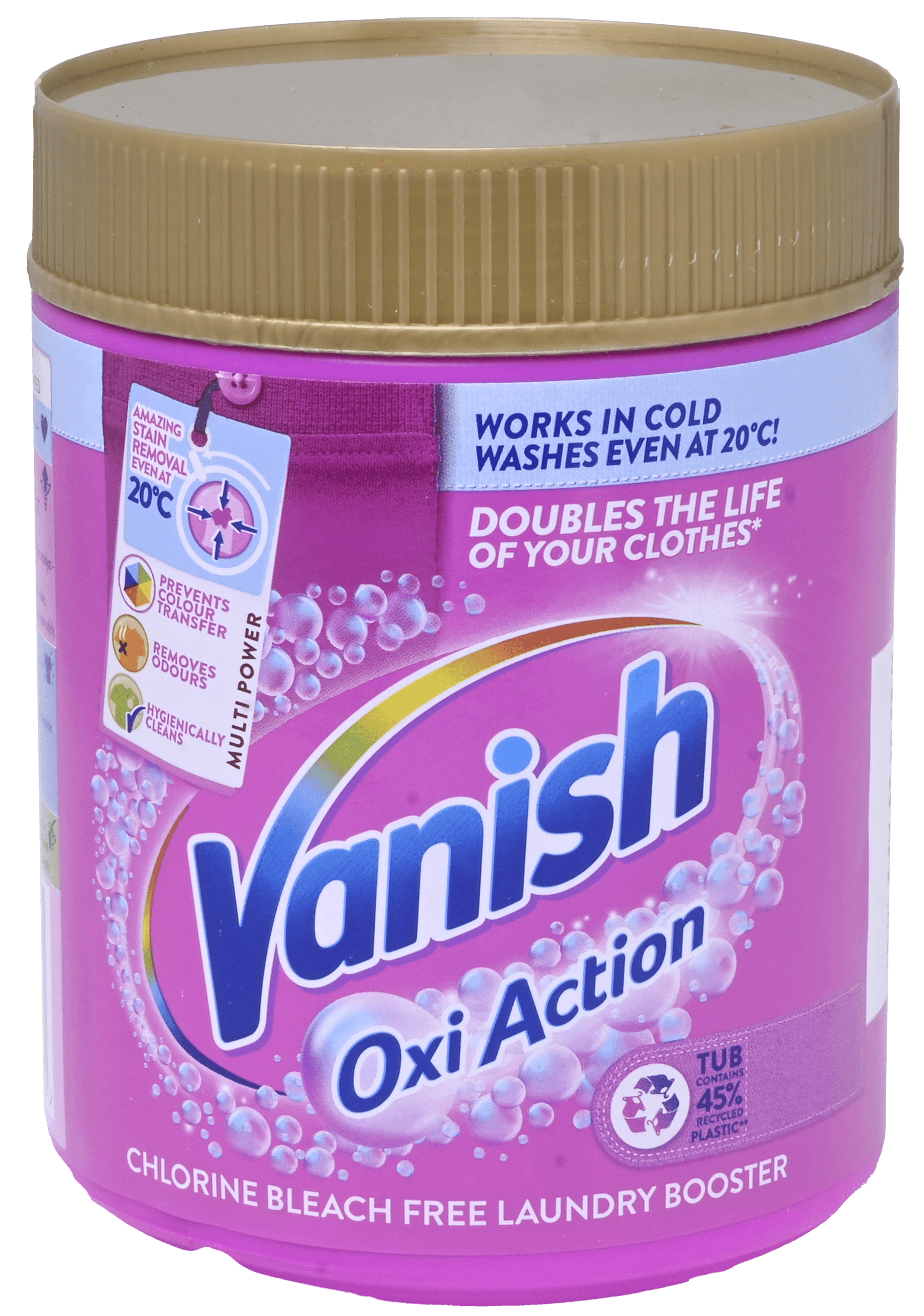 Vanish Oxi Action Vlekverwijderaar Gold Pink 470g