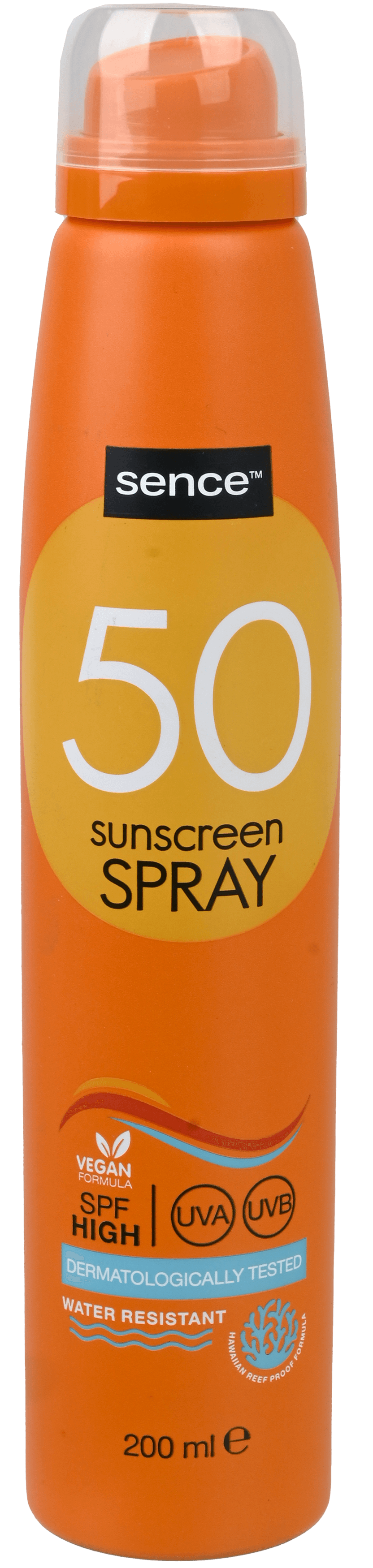 Sence Sun Sunscreen Spray NEW Aerosol SPF50 200ml