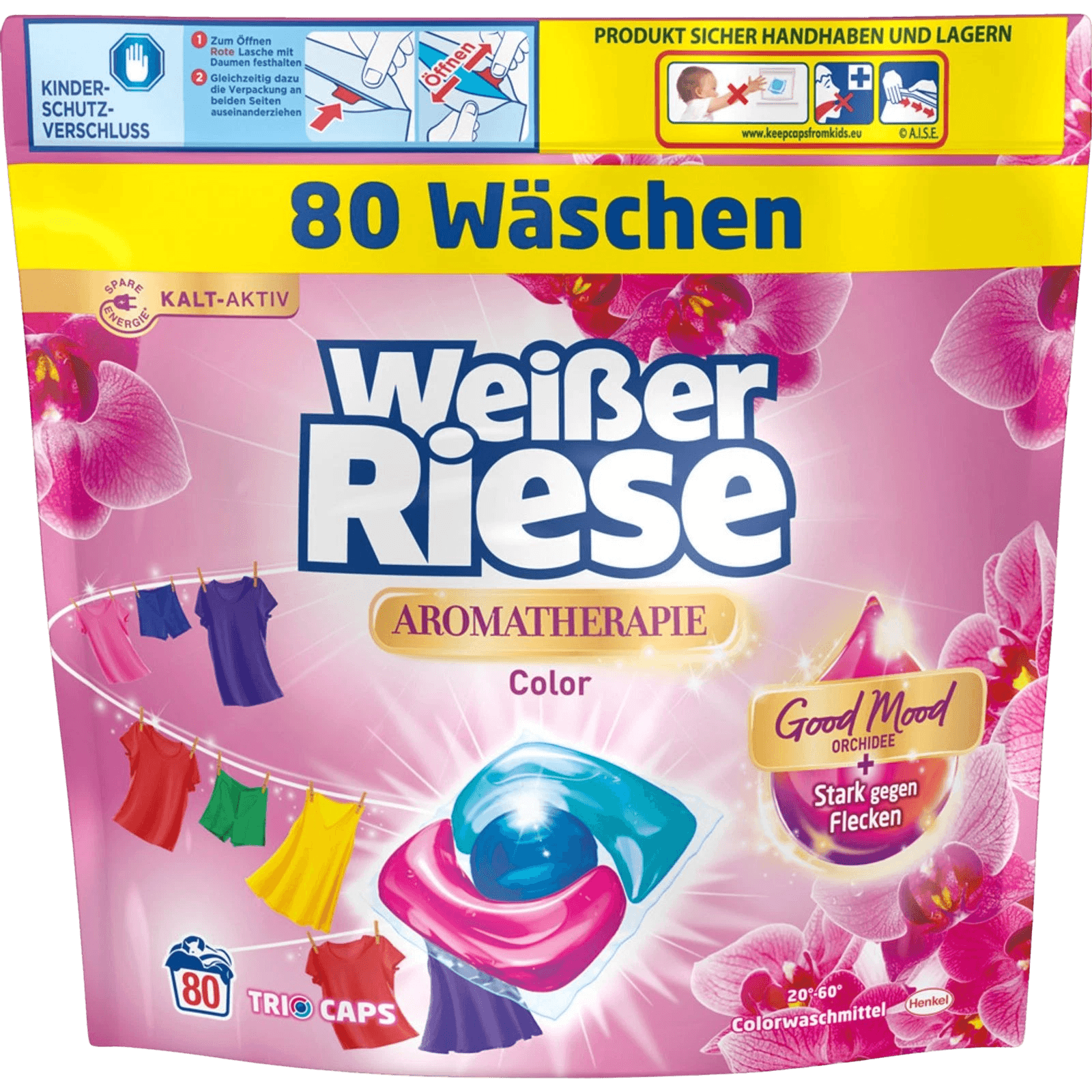Witte Reus Wastabletten Aromatherapy Color Orchid 80st