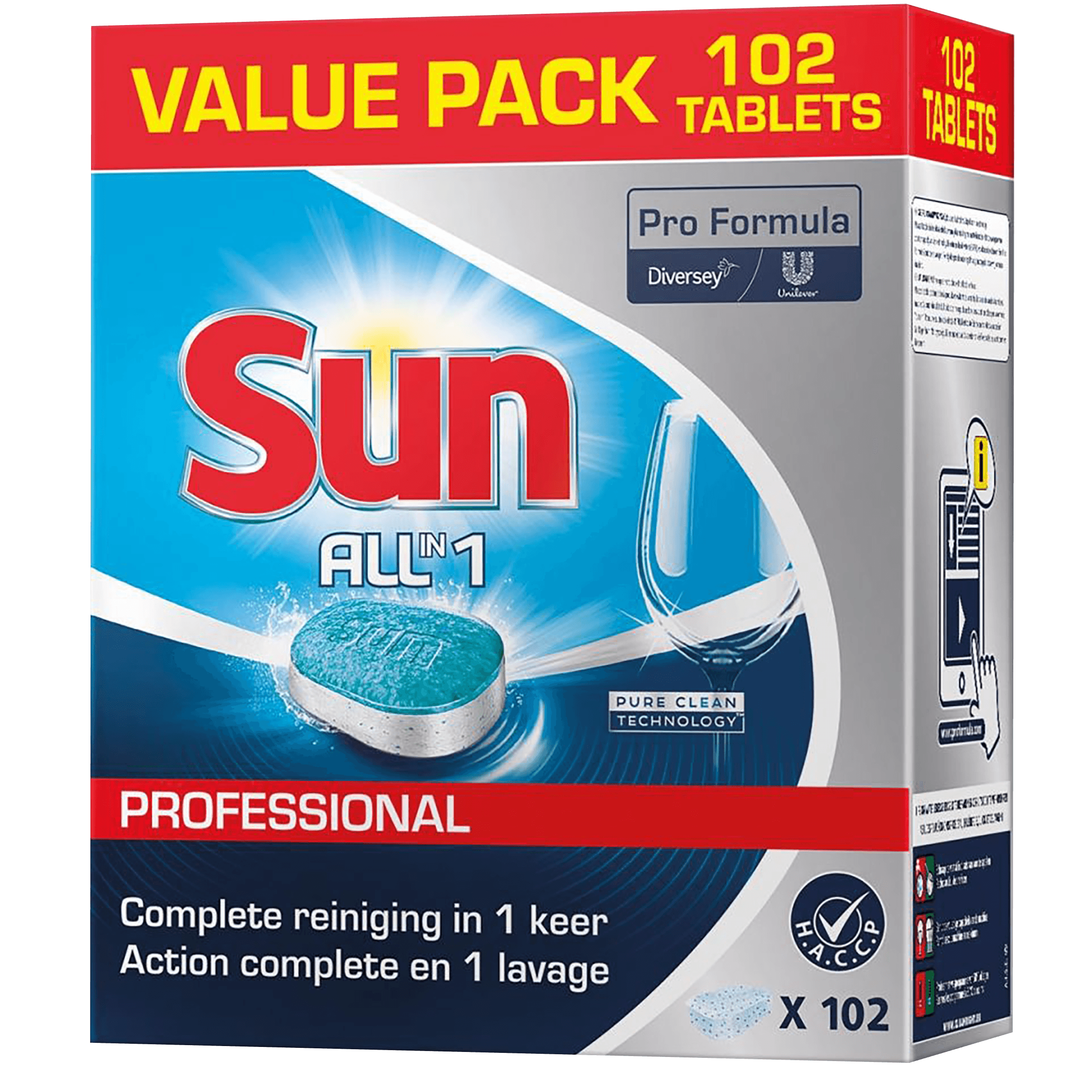 Sun Pro Formula All in 1 Vaatwastabs 102st