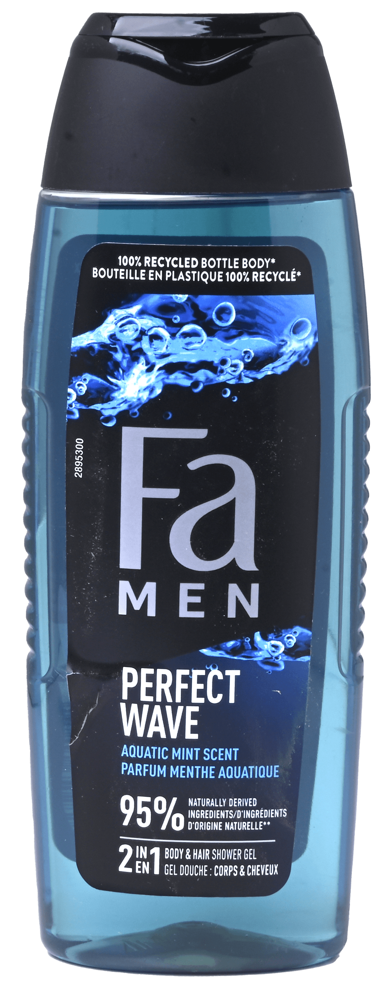 2 flessen Fa Douche Men 2in1 Perfect Wave 250ml