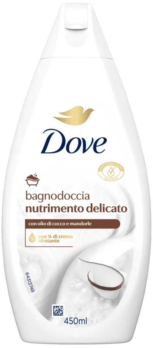 Dove Douchegel New Nutrimento Delicato 450ml