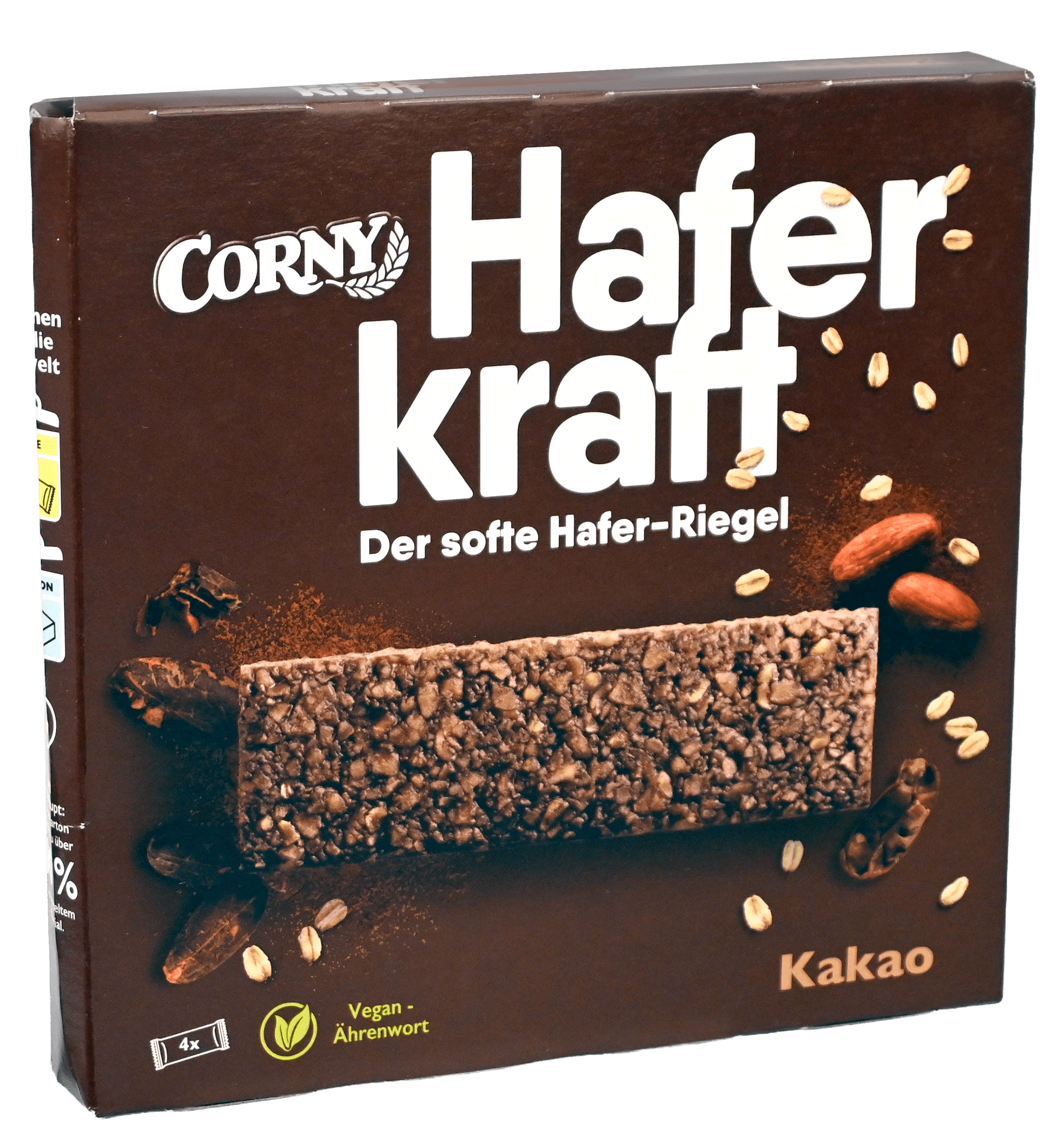 2 Pakken CORNY Haverkracht Cacao Haverreep 140g