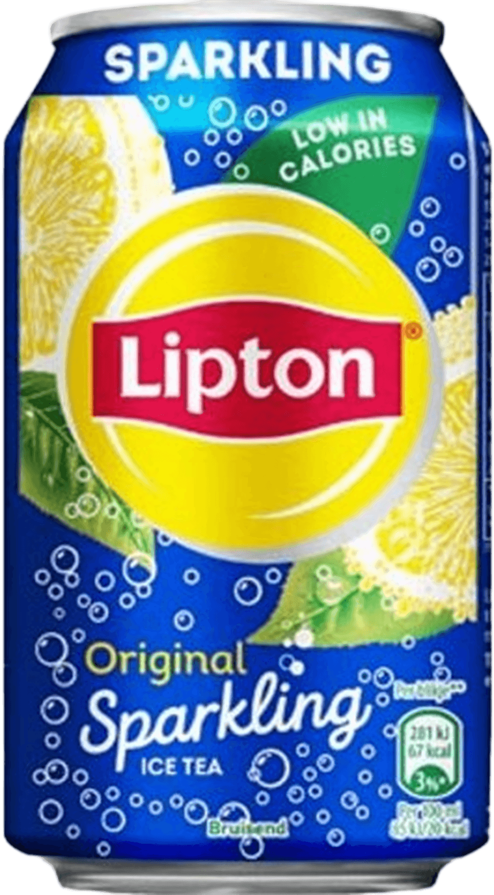 6 blikken Lipton Ice Tea Sparkling 330ml