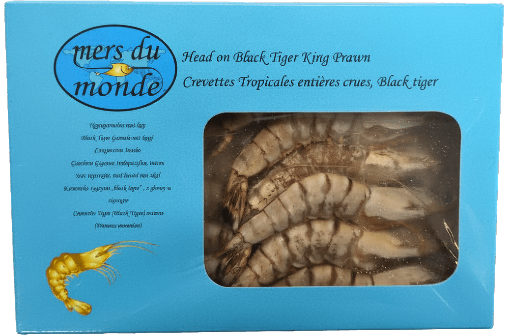 Black tiger Garnalen 16/20 1 KG thumbnail 1