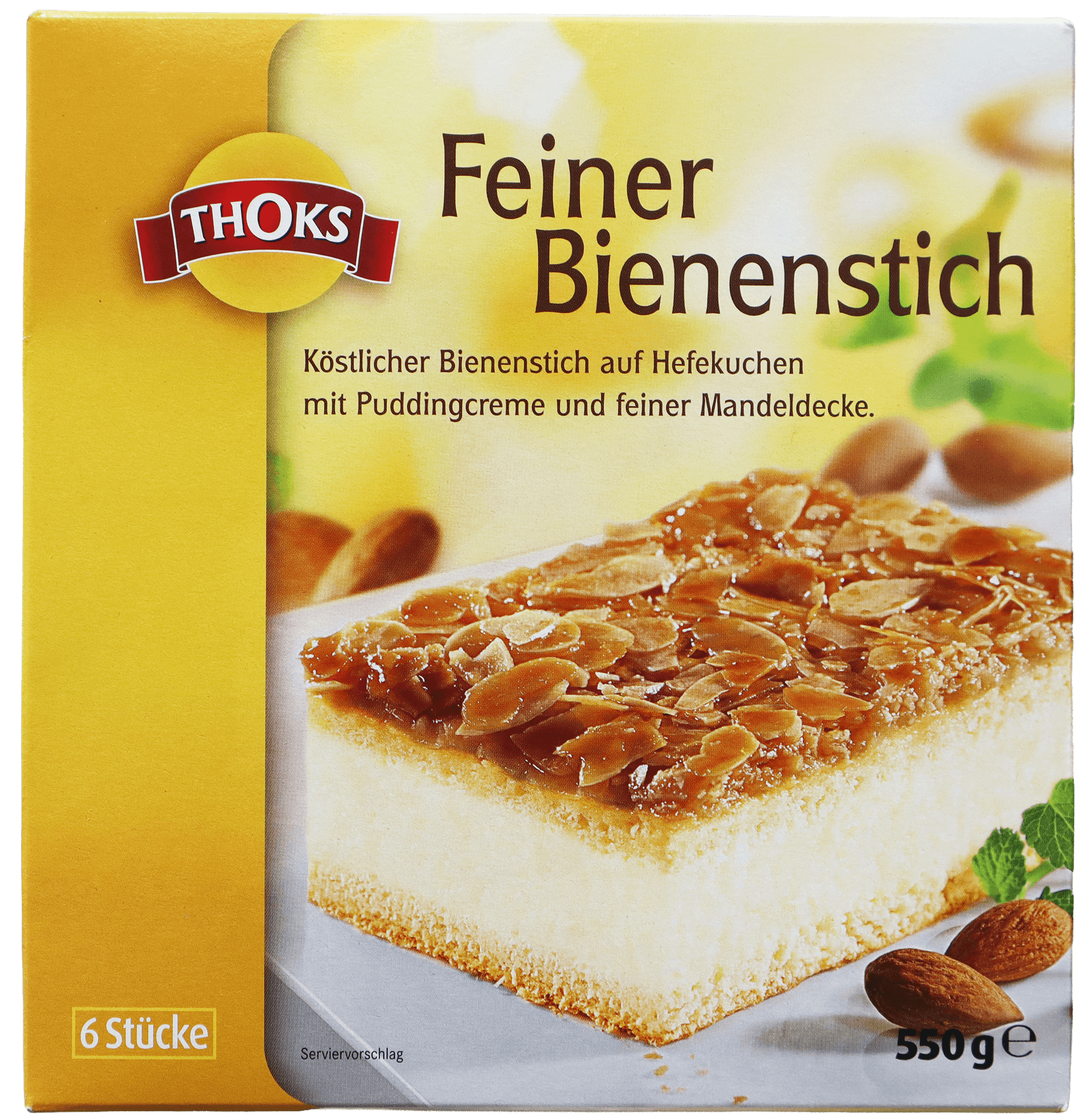 Thoks klassieke duitse bijensteekt taart 500gr