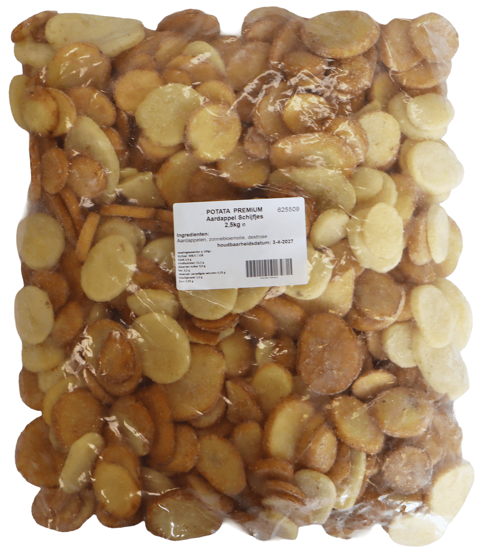 Potata premium aardappel schijfjes 2,5kg