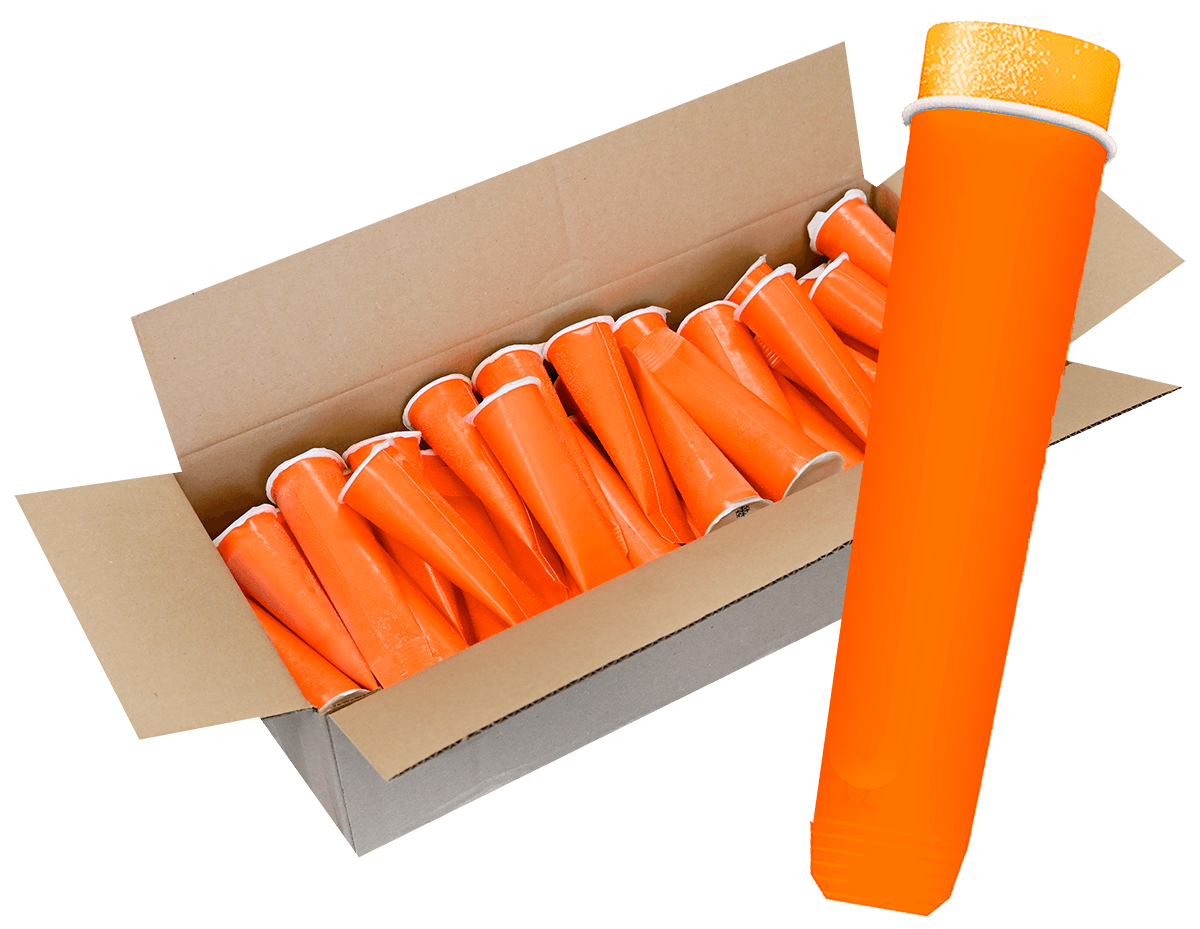 Dazzley Squeezer Sinasappel ijsjes 80x70ml