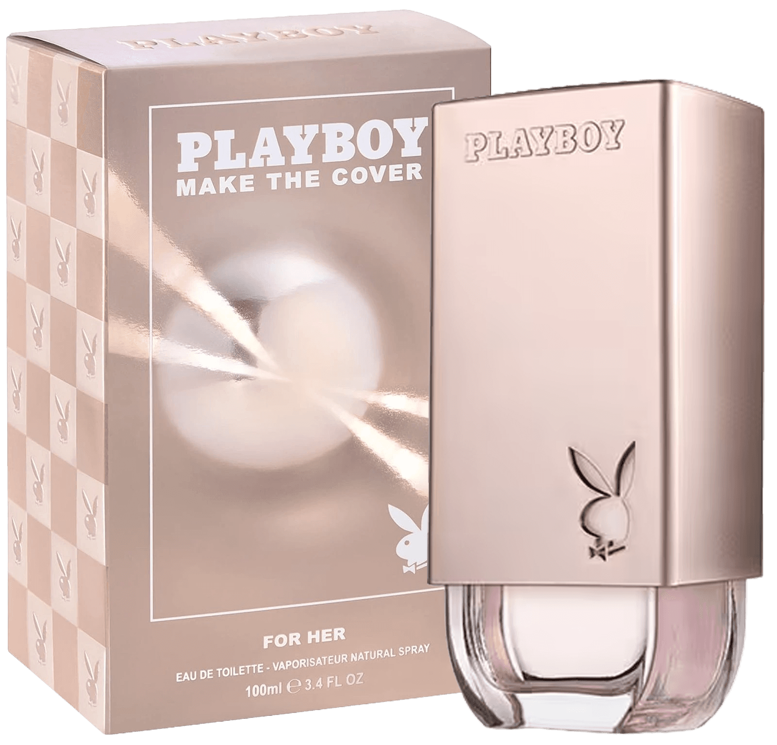PLAYBOY make the cover for her 100ml