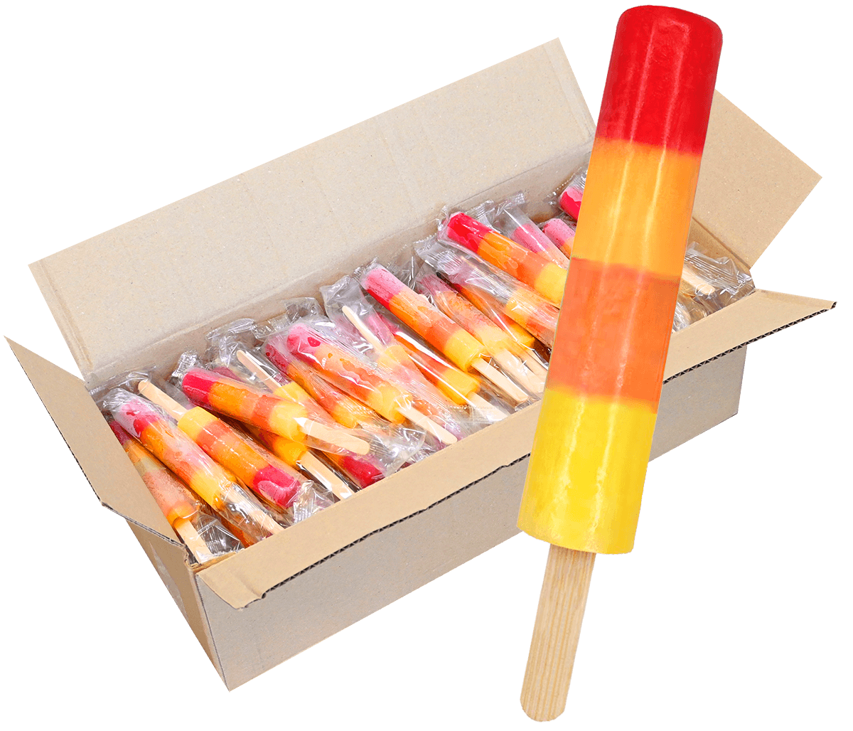 Fruit regenboog ijsjes 120x50 ML