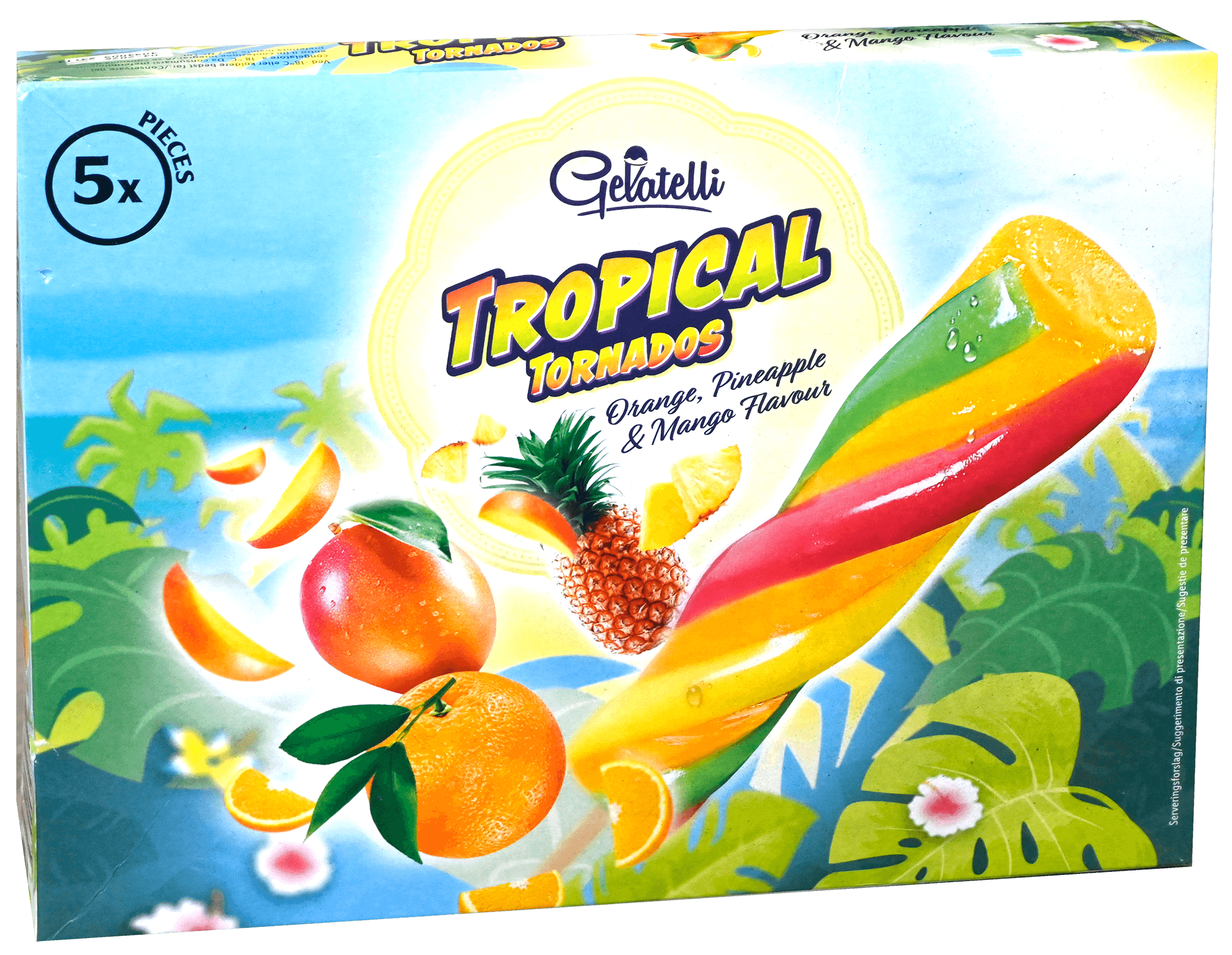 GELATELLI Tropical Tornado ijsjes DV 5x85ML
