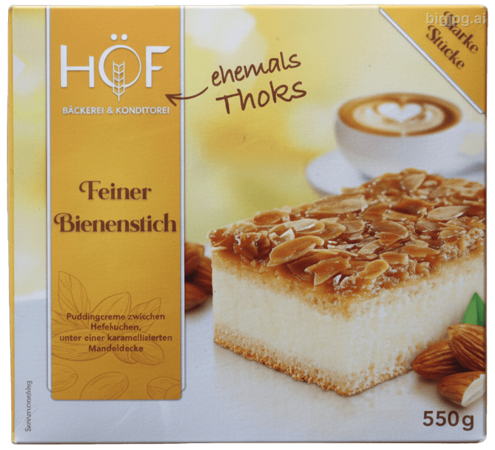 Höf Banaan-chocolade cake 550gr
