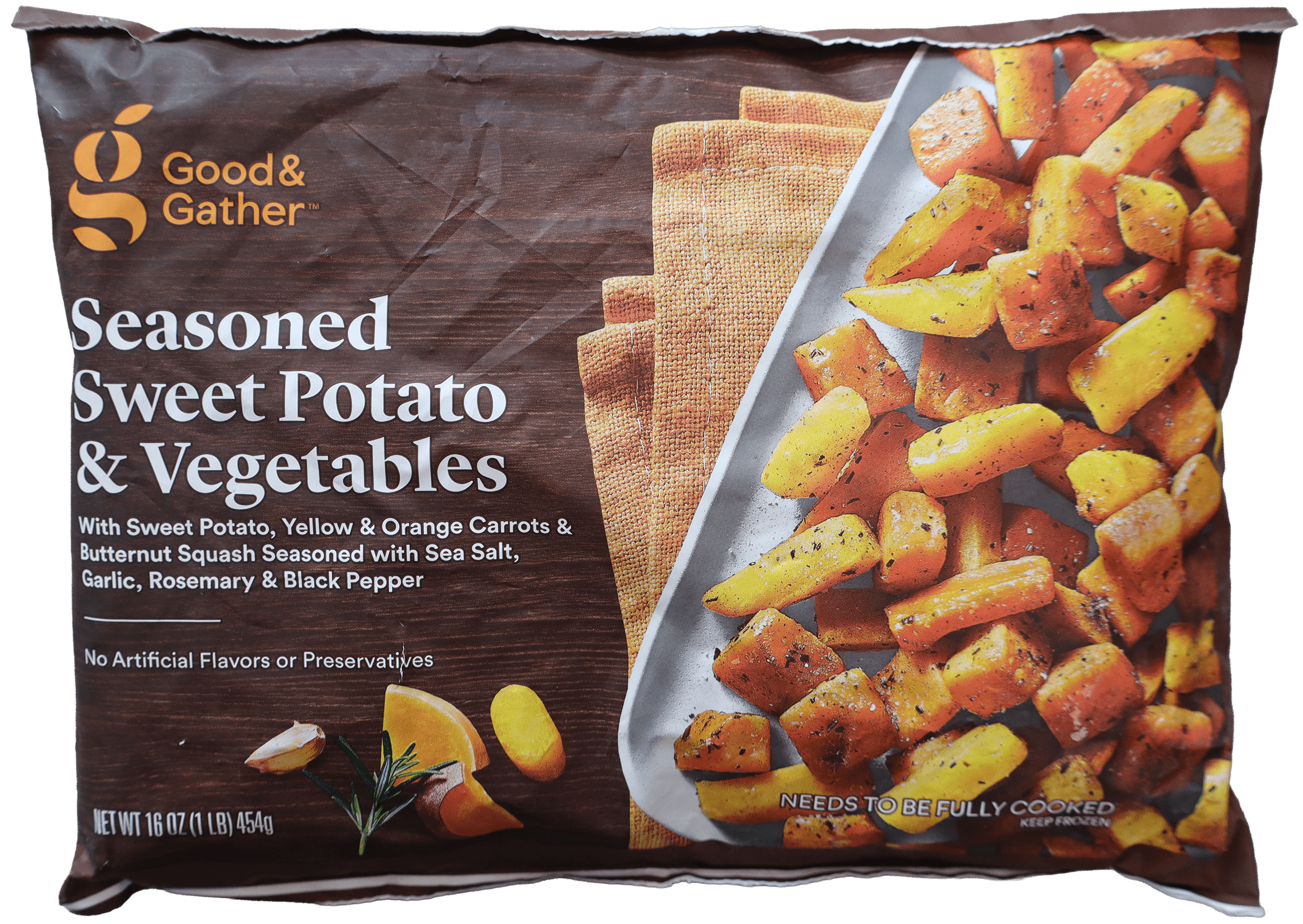 6 Pakken Good & Gather Zoete Aardappel en Groenten 454g
