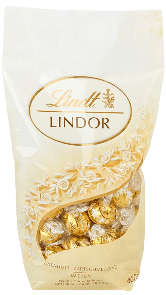 LINDT Lindor Kogels Wit 600g