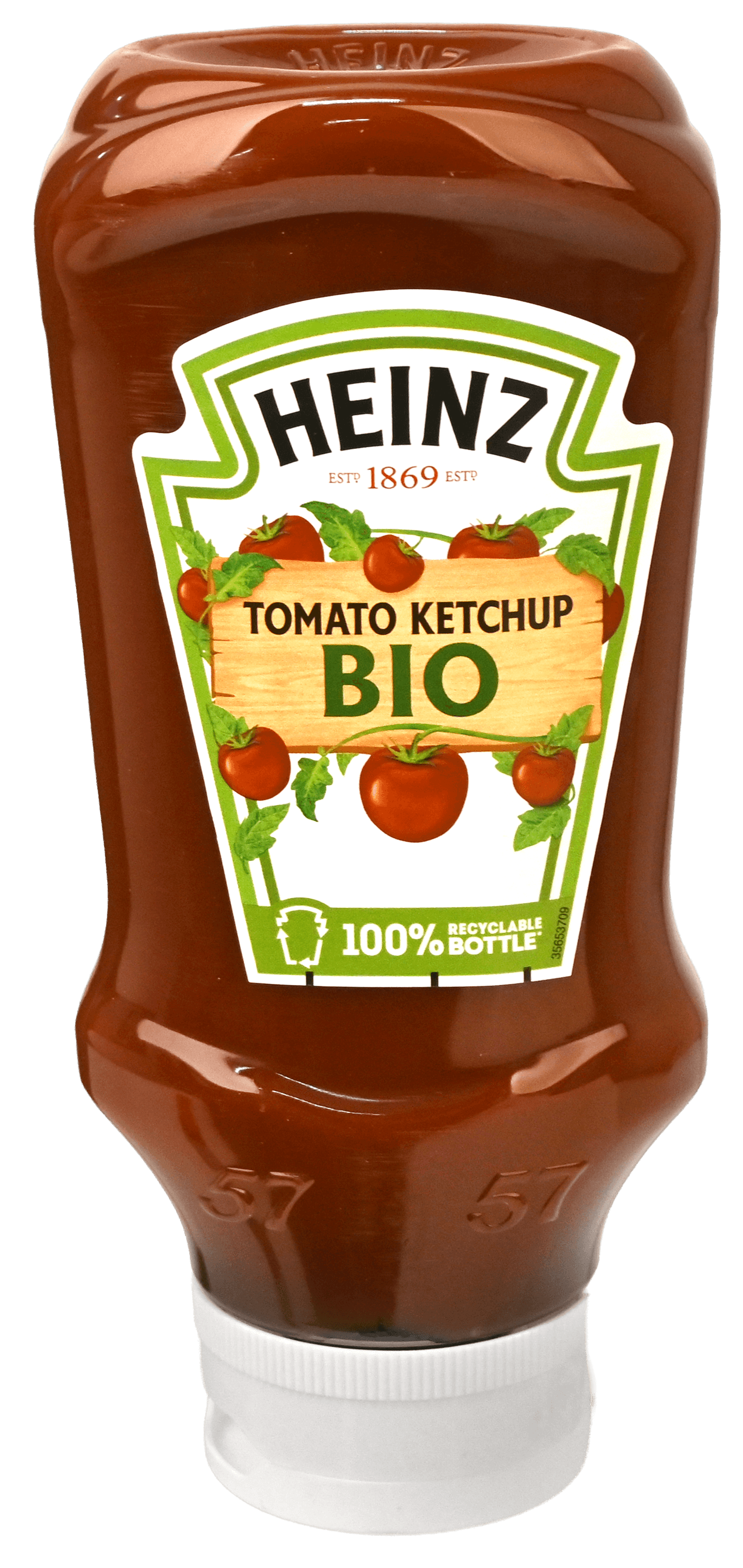 3 flessen Heinz ketchup bio 500 ML