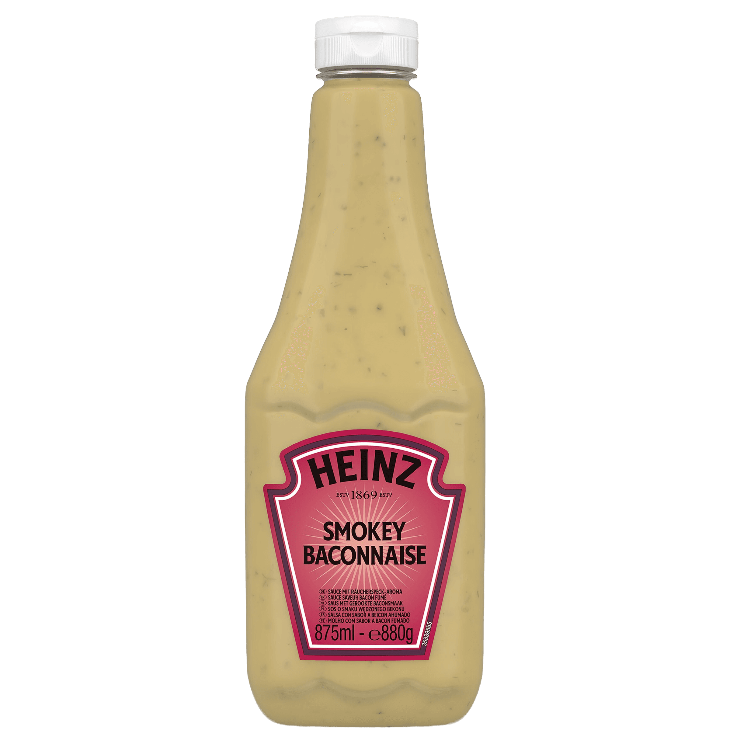 Heinz smokey baconnaise saus 875 ML