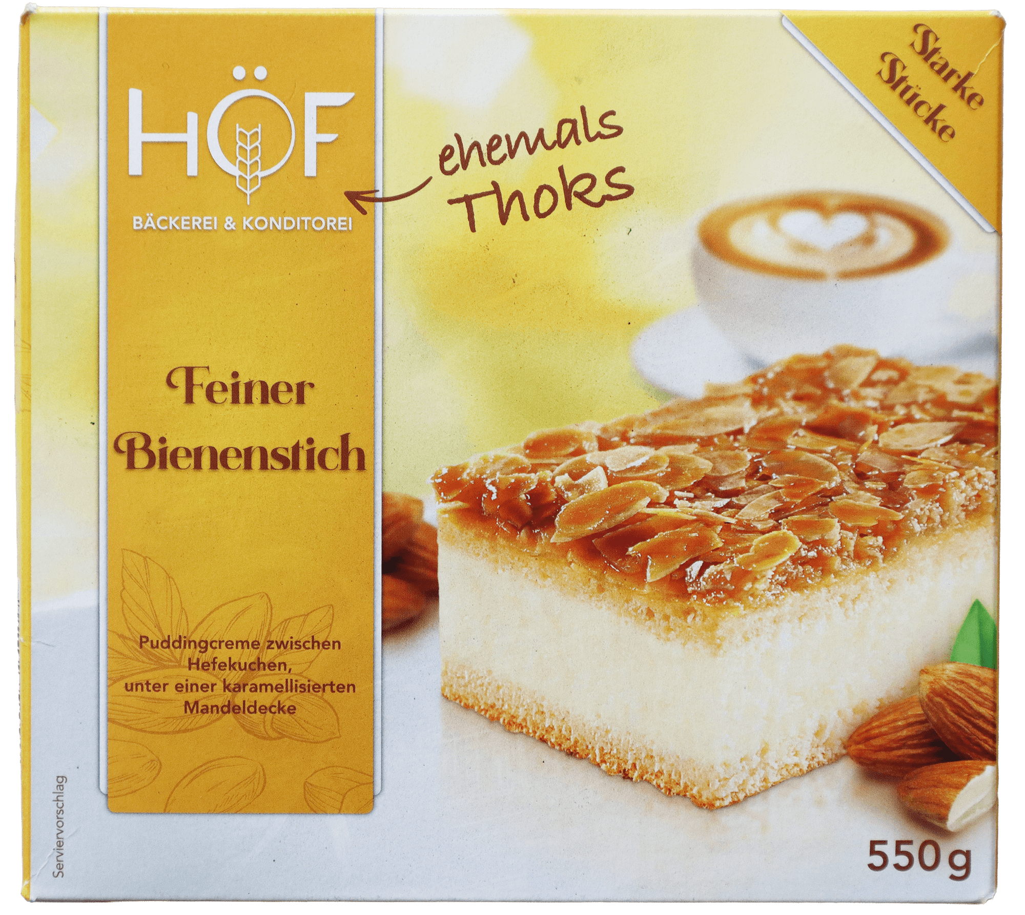 Hof Duitse bijensteek taart 500gr