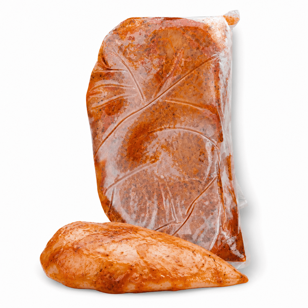 Kip Ministeaks met Spicy Pepper gekruid DV 1kg