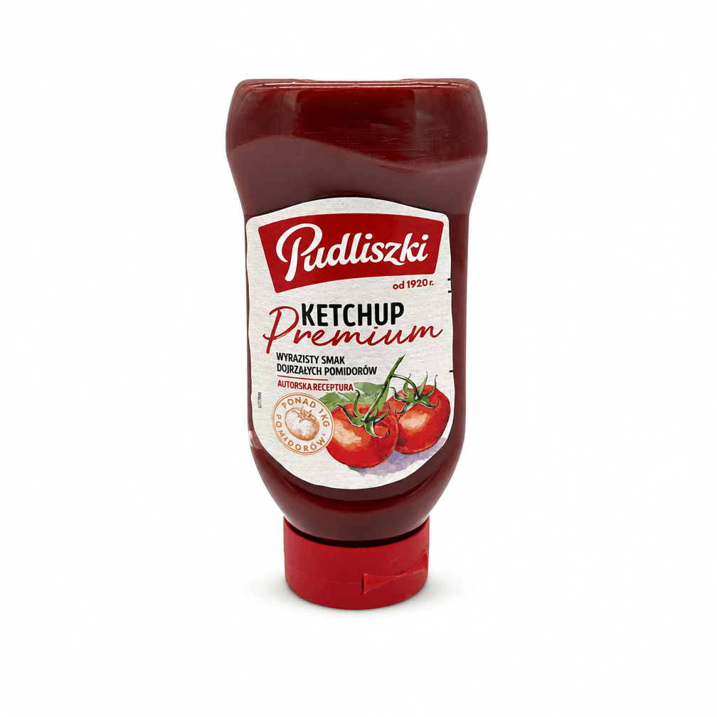 Fles Pudliszki Ketchup Premium tomaat 2 x 1 fles 470g