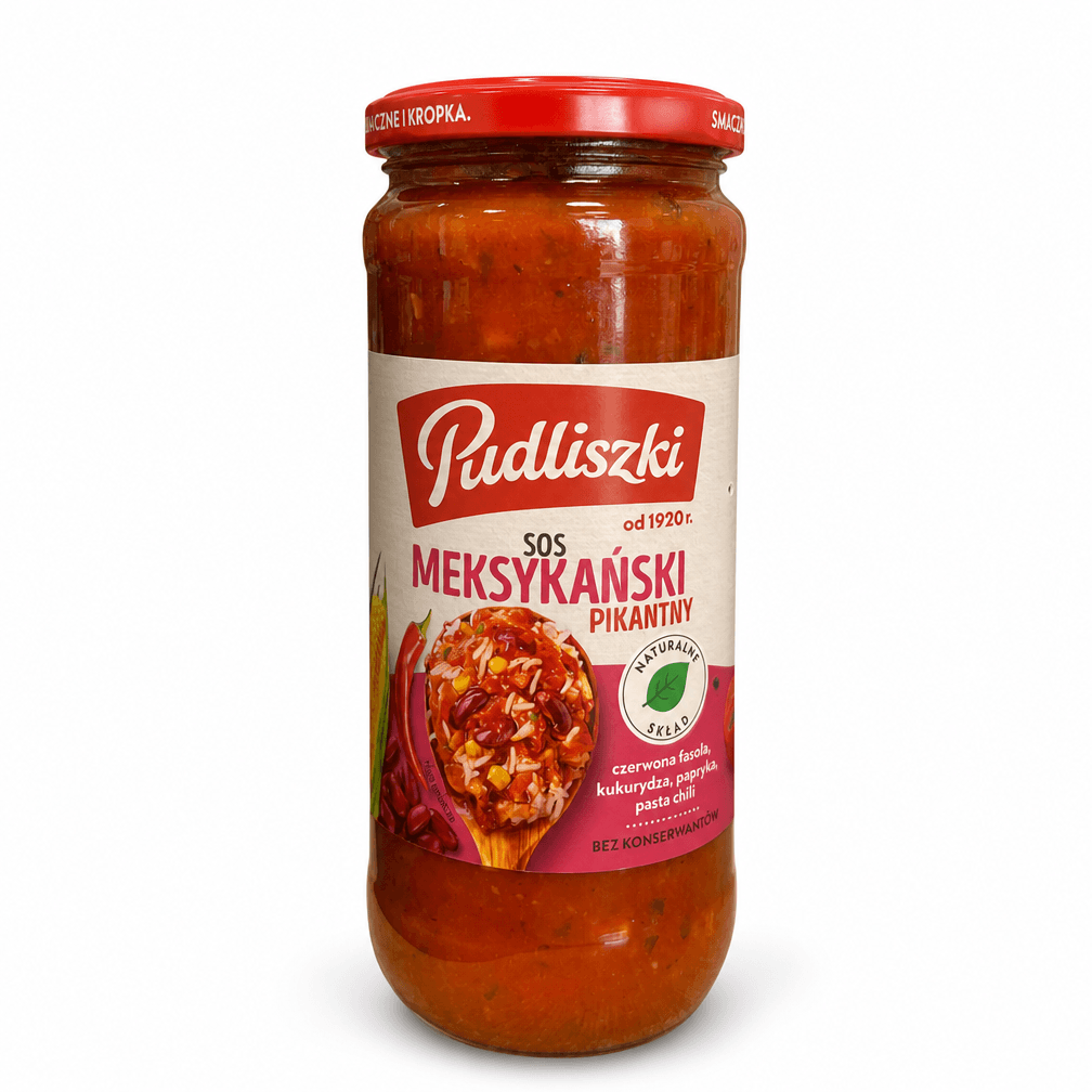 Pot Pudliszki Mexicaanse Spaghetti saus 3 x 480 gr