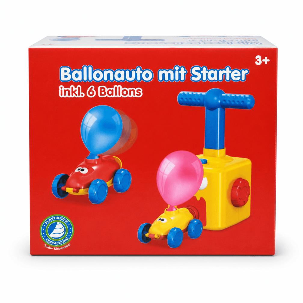Playfun ballonauto met ballonen
