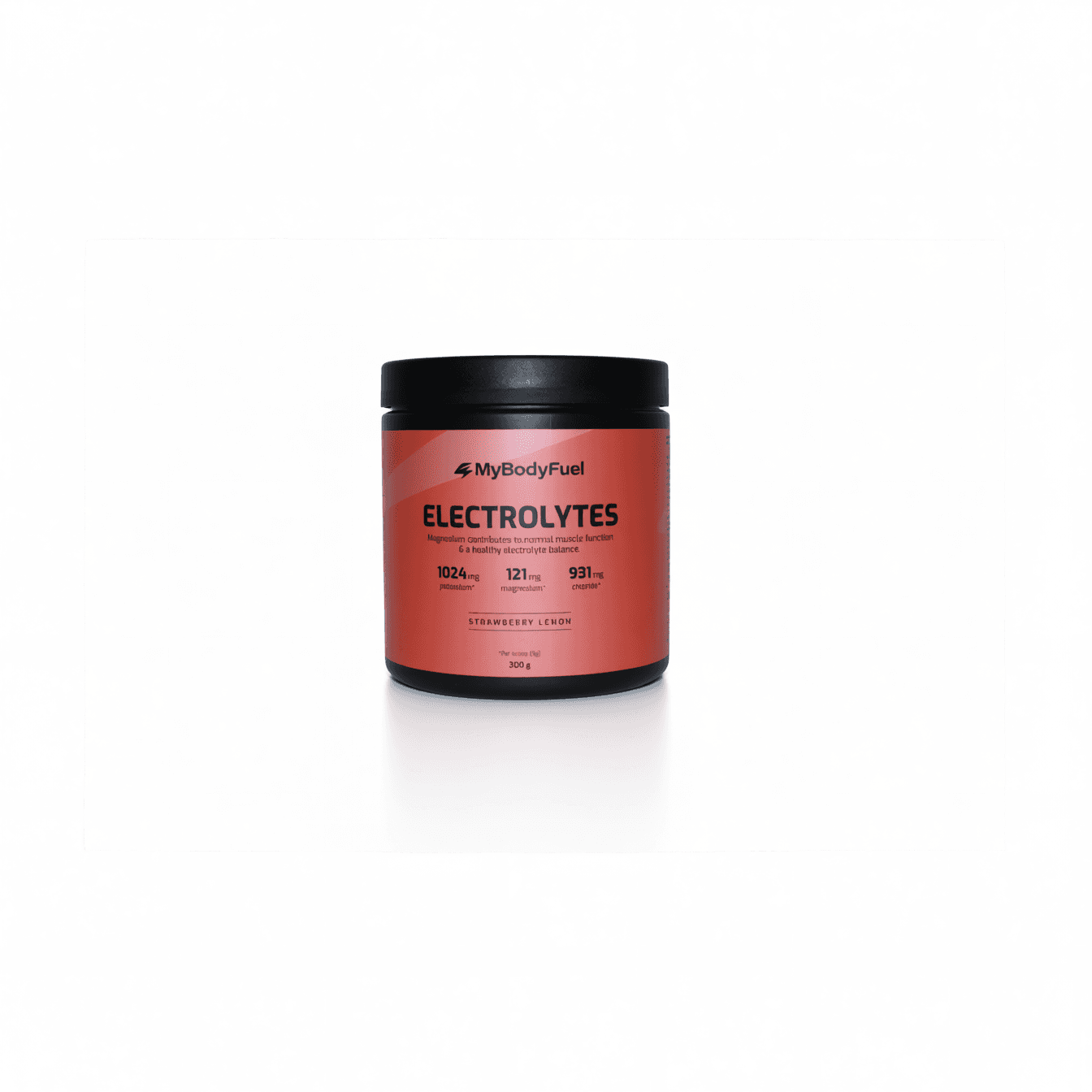 MyBodyFuel Elektrolyten - Strawberry Lemon 300g