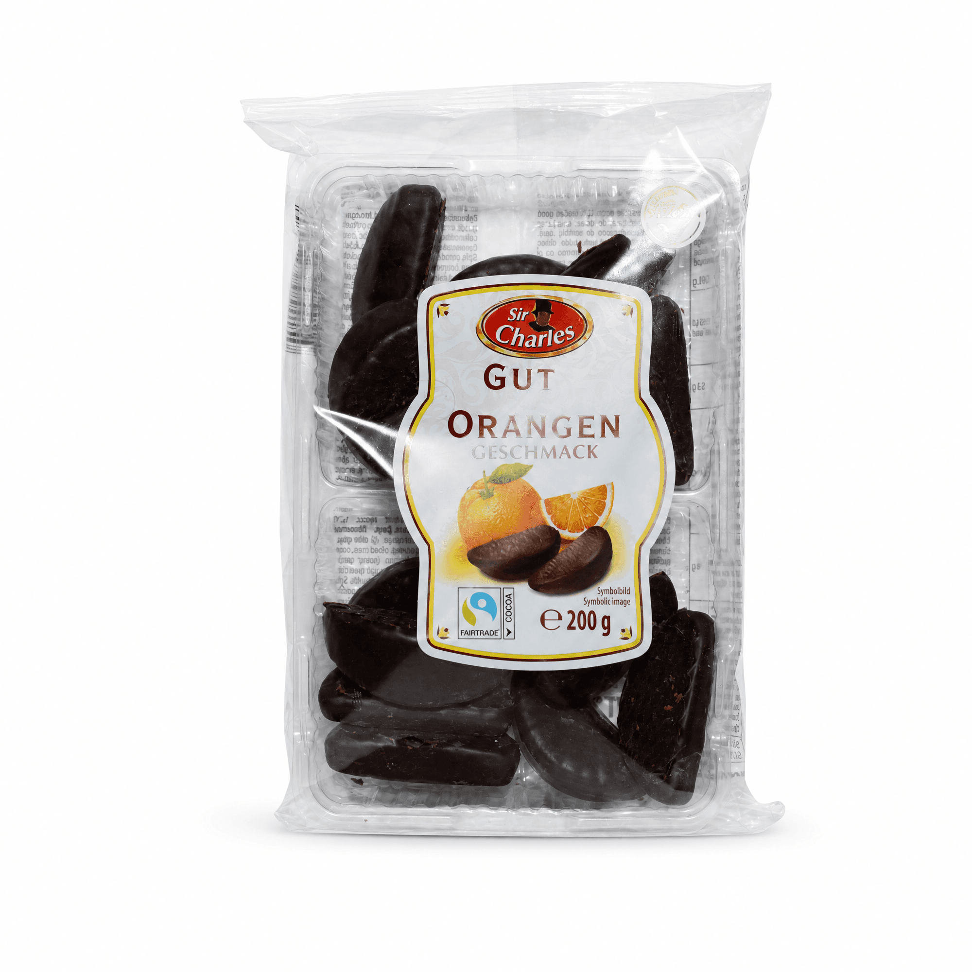 Gelei met Chocolade m. sinaasappel 200g